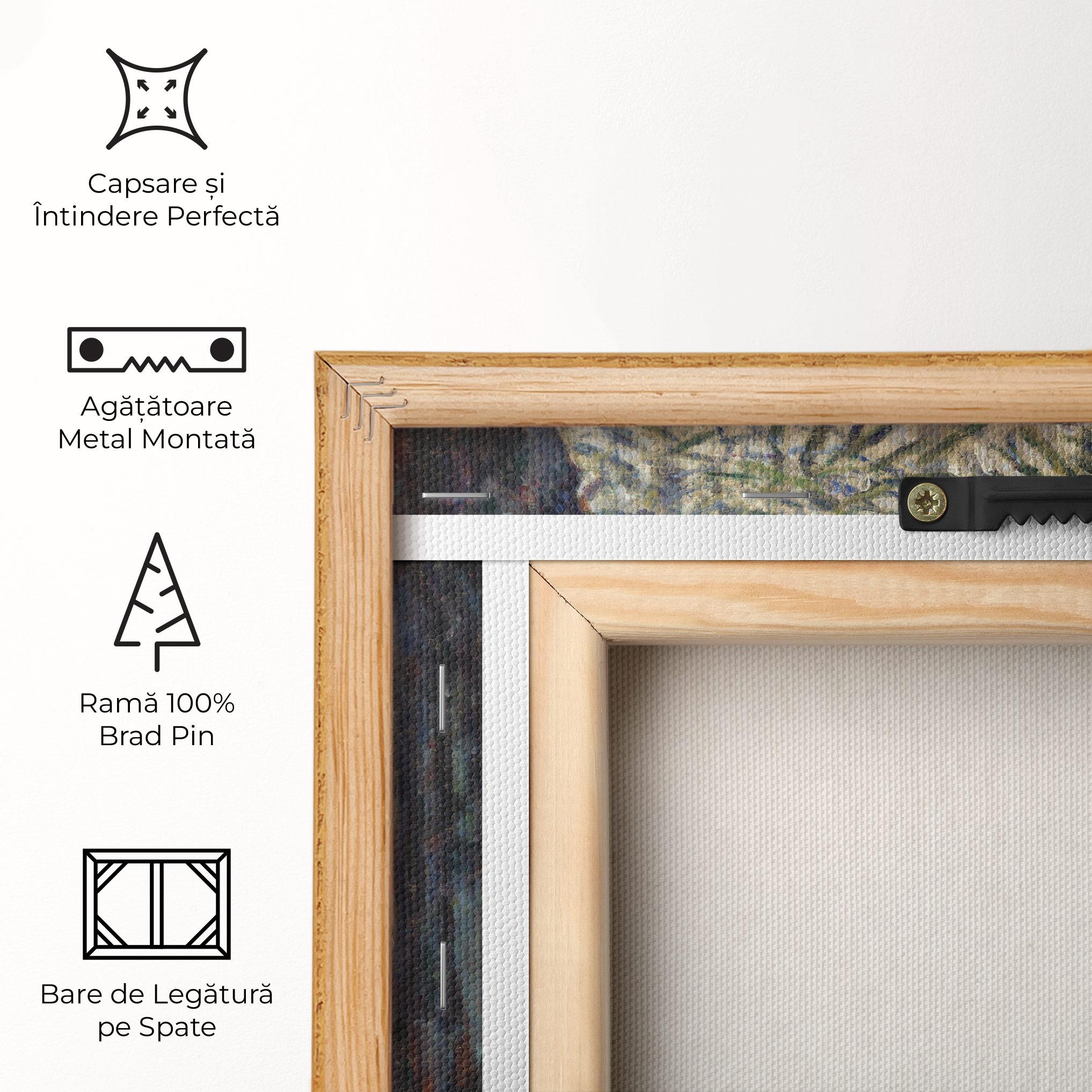 Tablou Canvas Monet Embroidering mockup 5