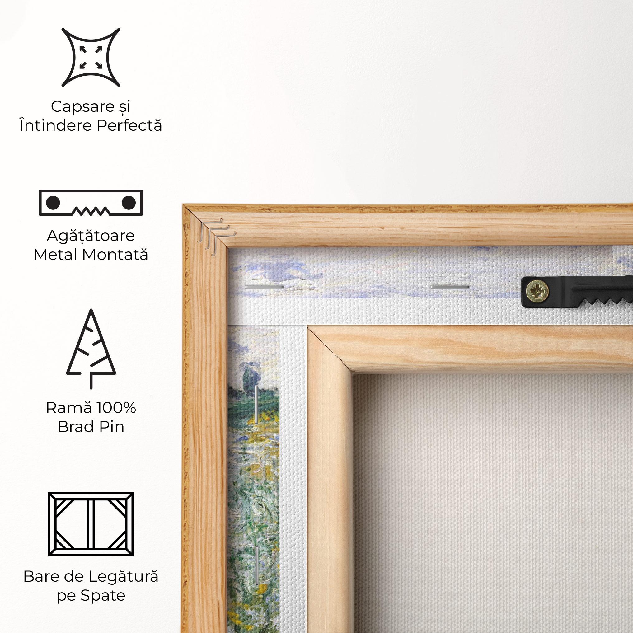 Tablou Canvas Near Vetheuil mockup 5