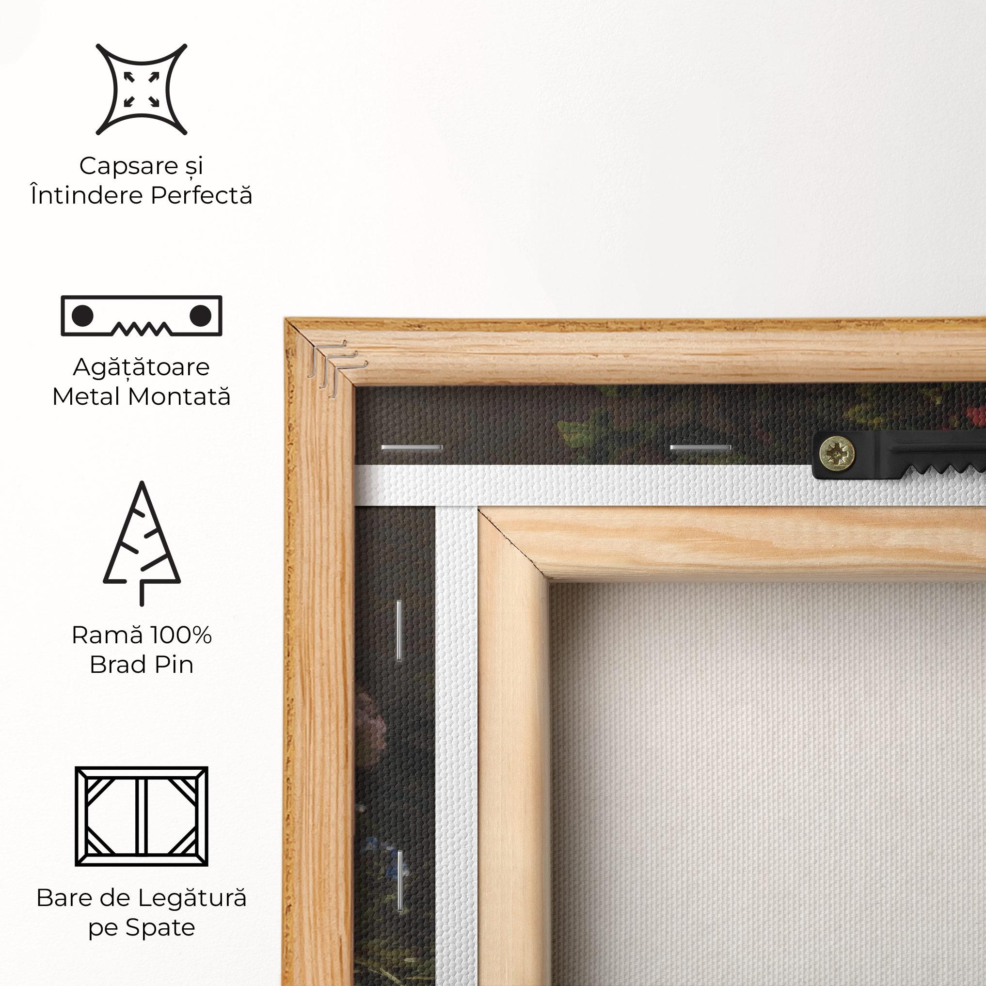 Tablou Canvas Spring Flowers Monet mockup 5