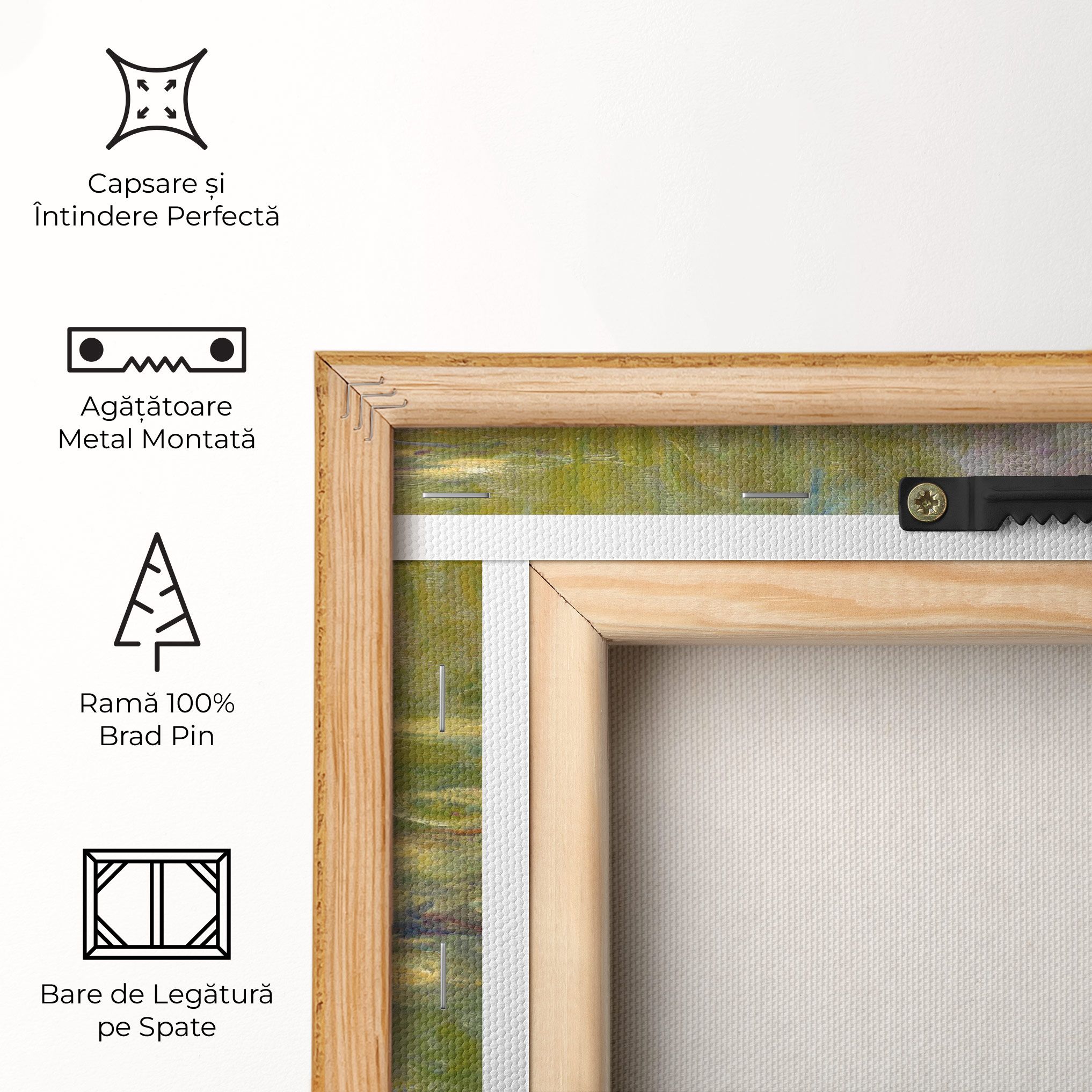 Water Lilies Monet mockup 5