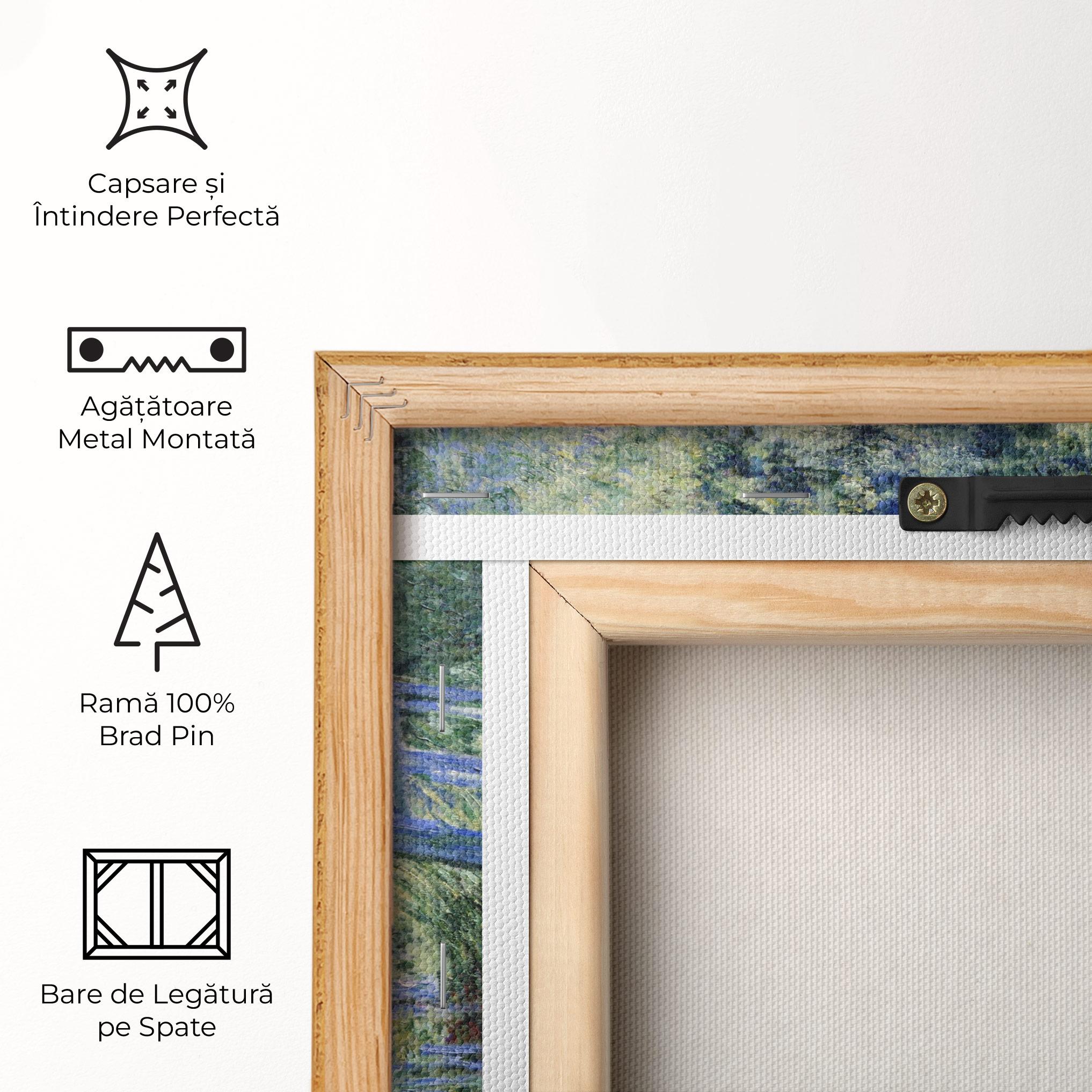 Tablou Canvas Water Lilies mockup 5