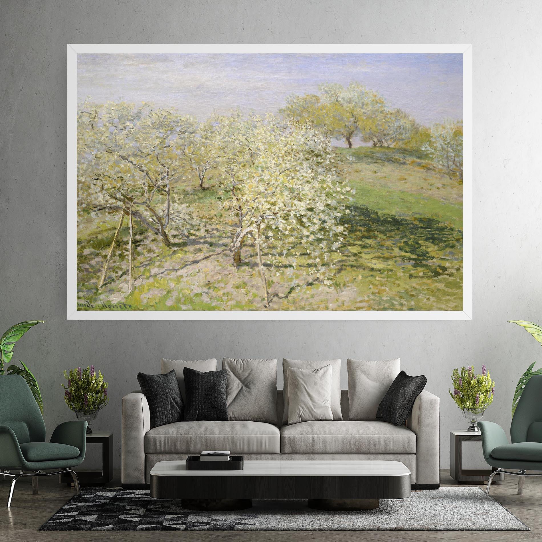 Tablou Canvas Fruit Trees In Bloom mockup 7