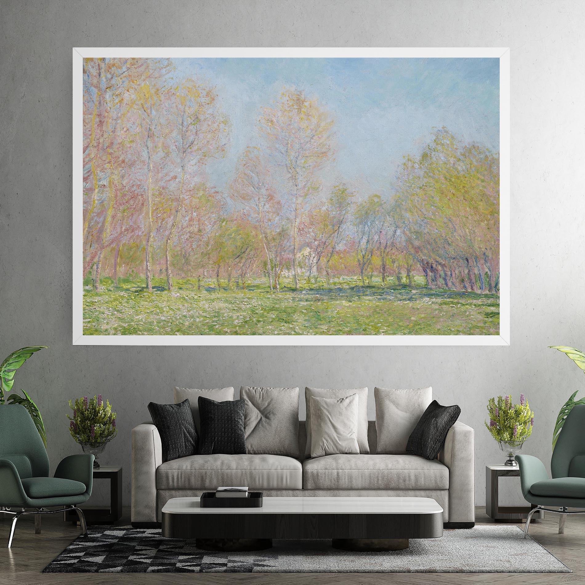 Tablou Canvas Spring In Giverny mockup 7