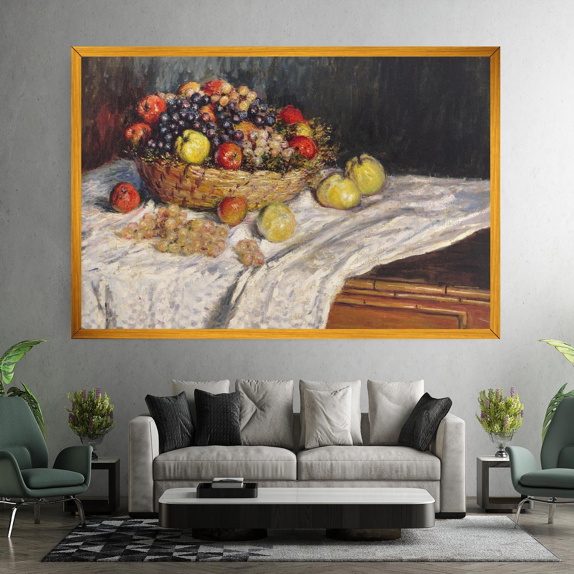Tablou Canvas Apples And Grapes mockup 7