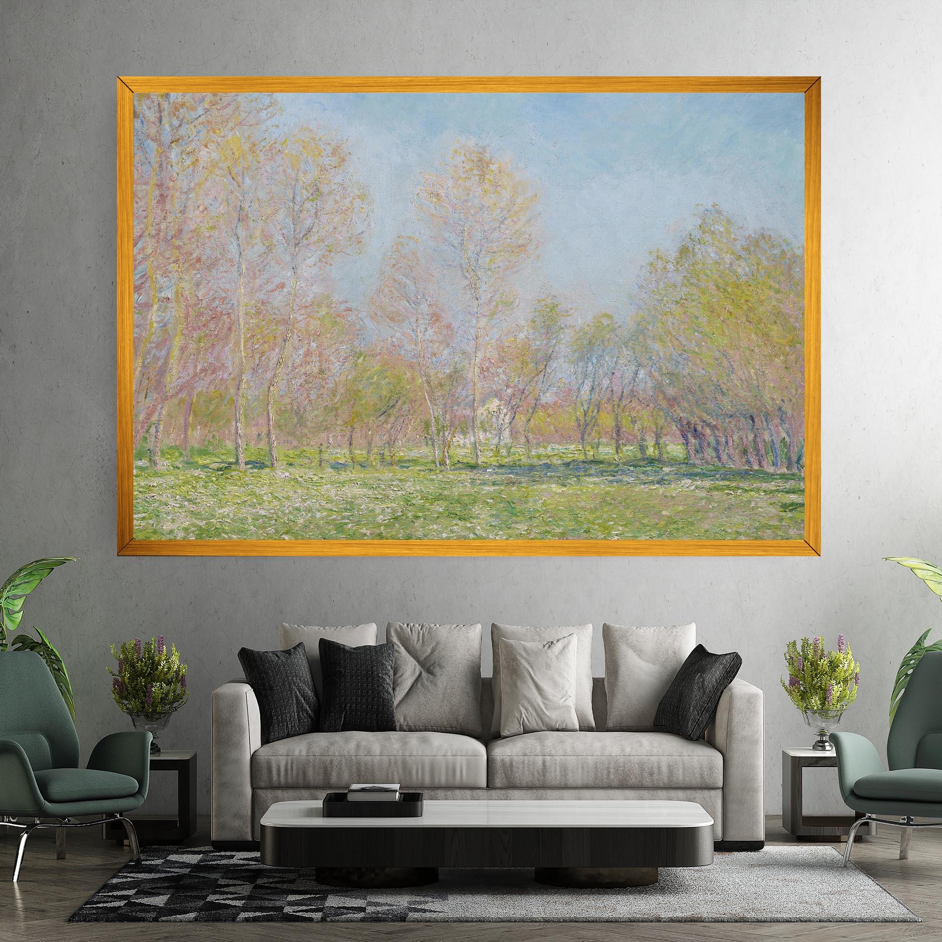 Tablou Canvas Spring In Giverny mockup 7