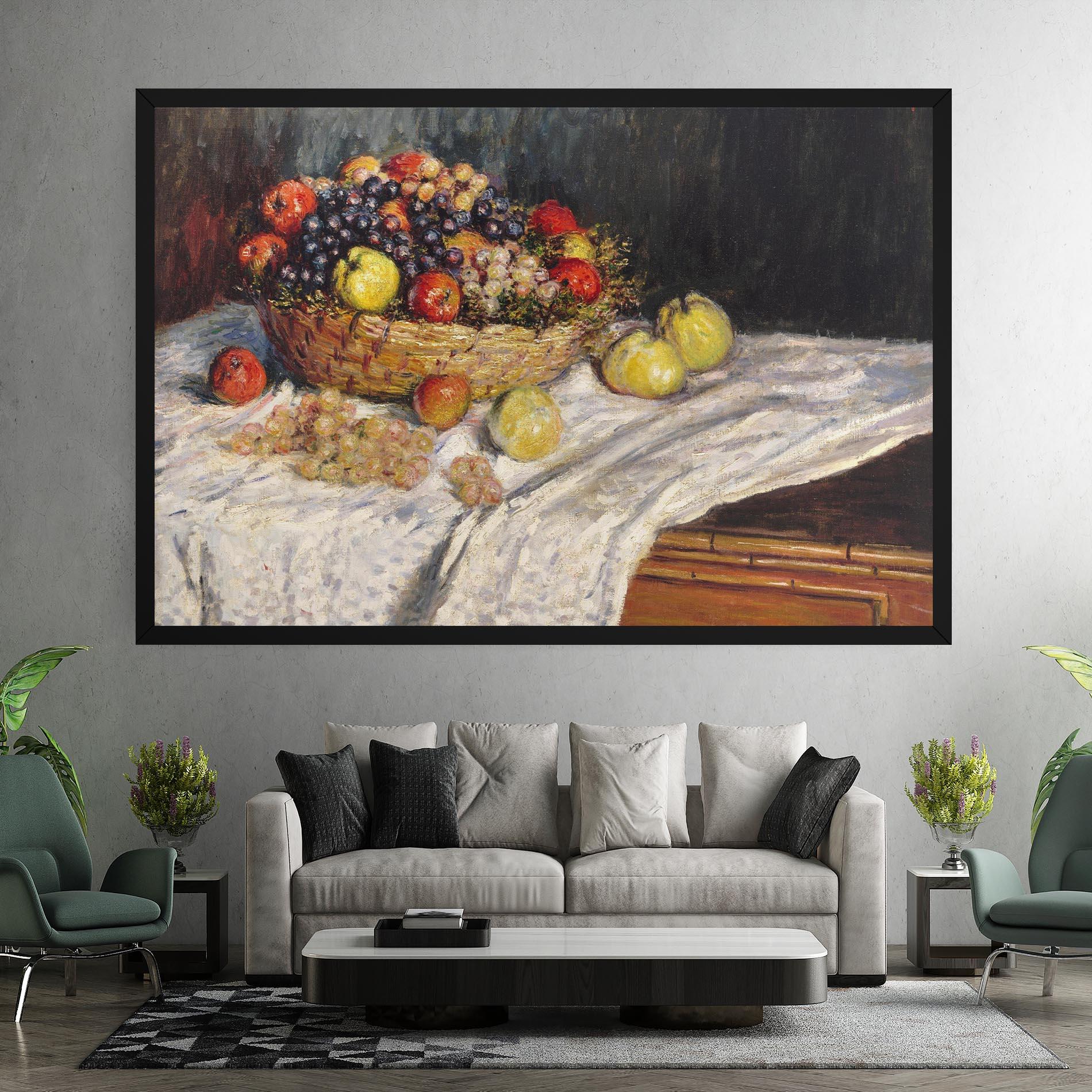 Tablou Canvas Apples And Grapes mockup 7