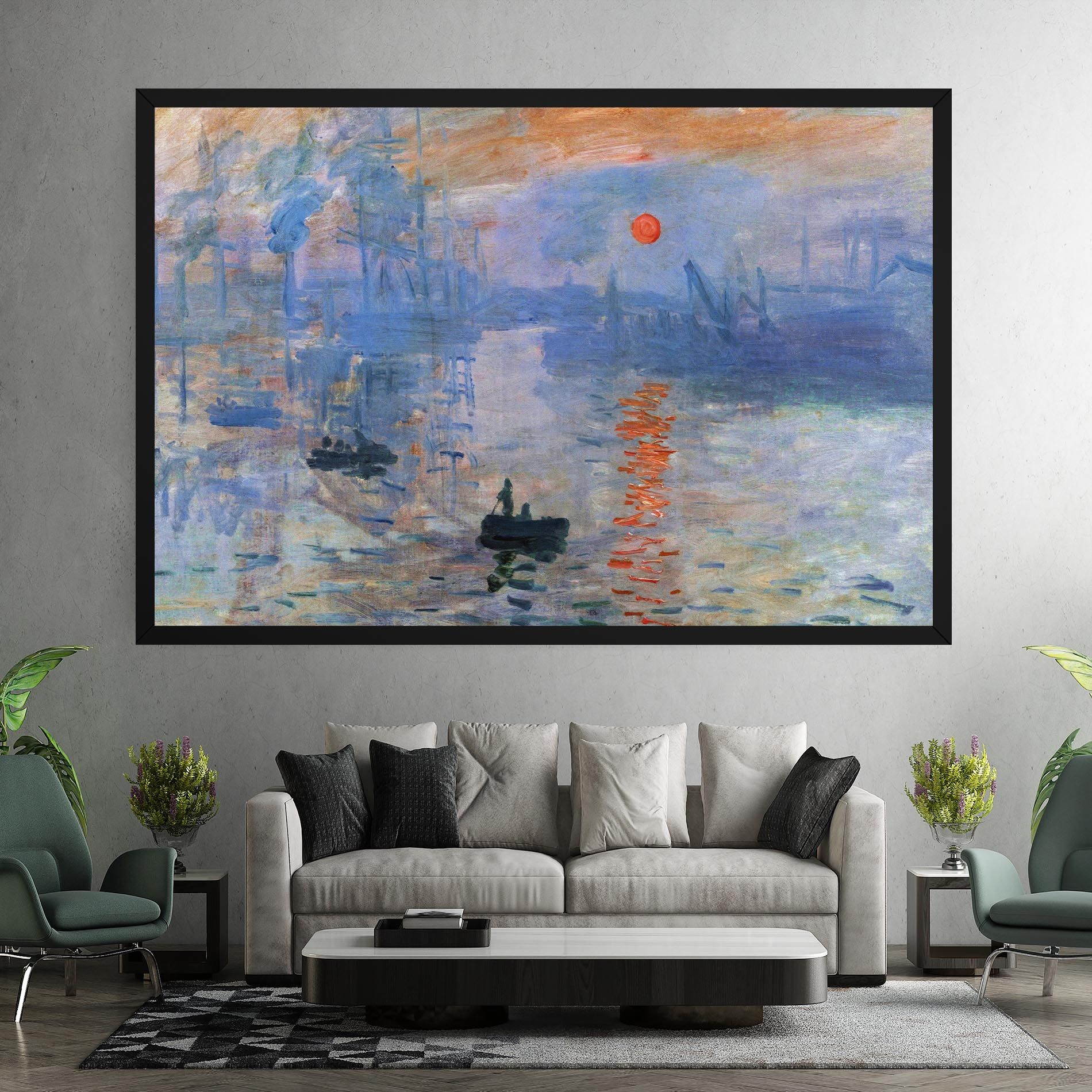 Monet Impressionist mockup 7