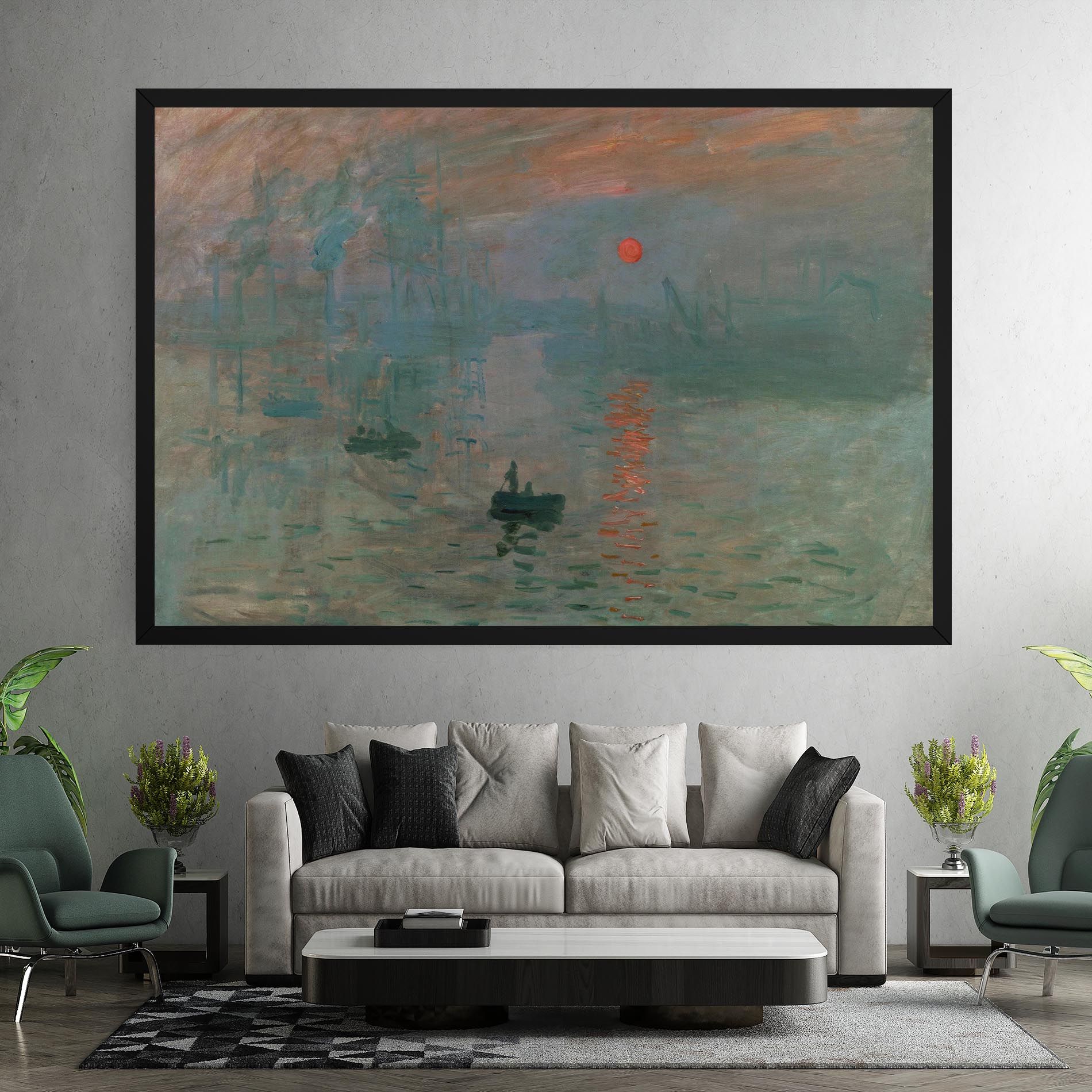 Monet Sunrise mockup 7