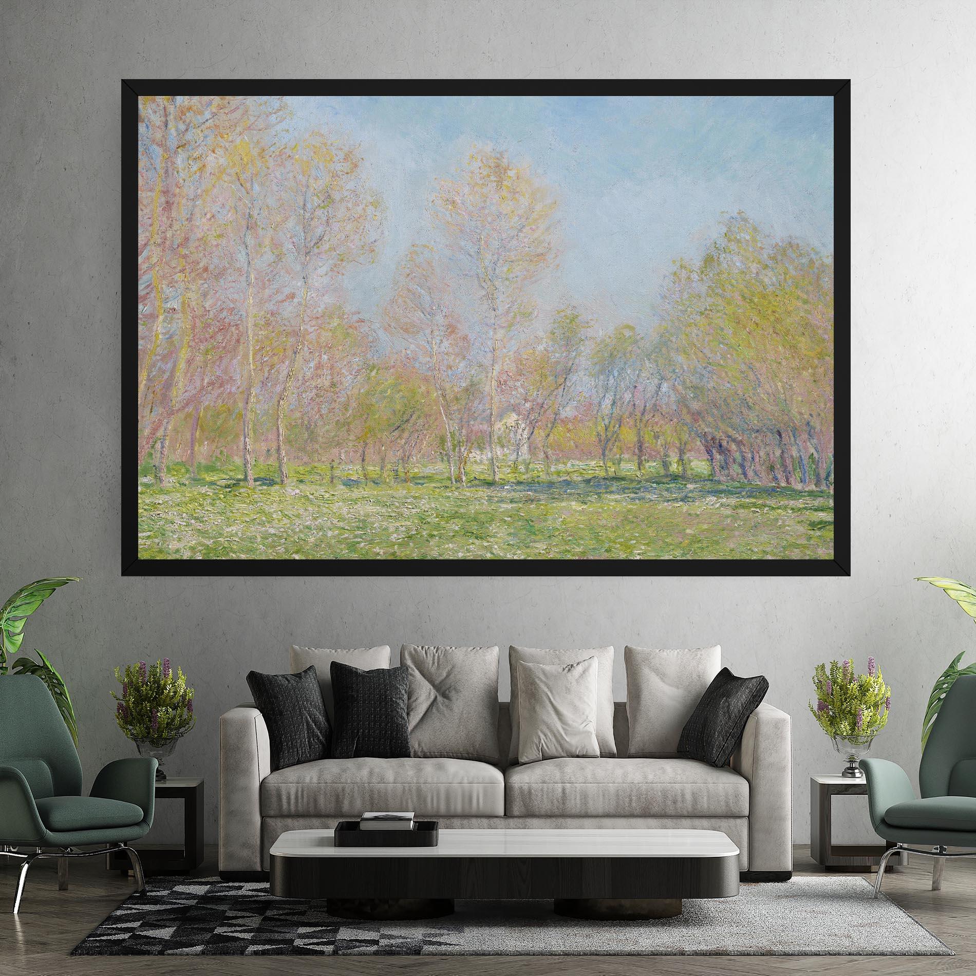 Tablou Canvas Spring In Giverny mockup 7