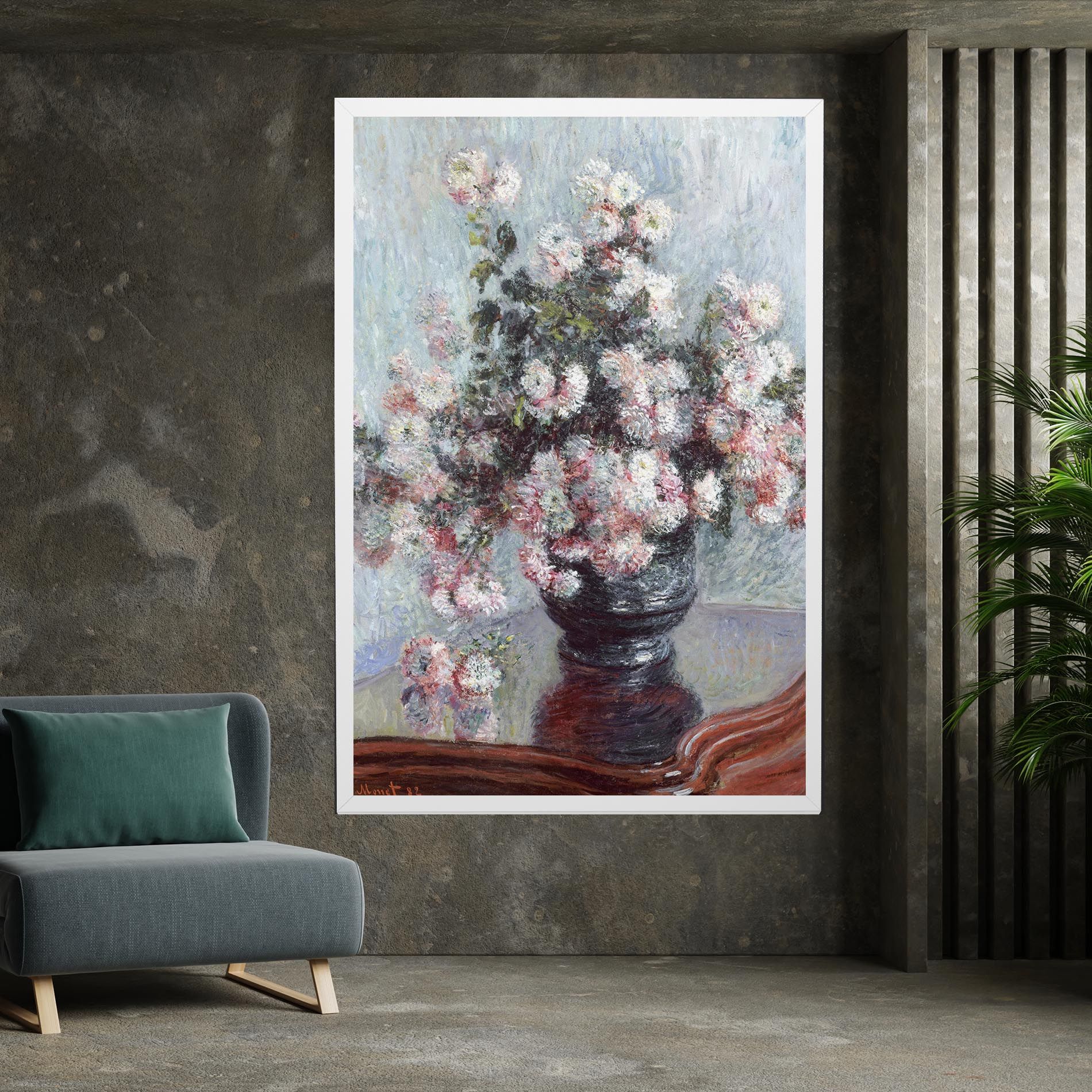 Chrysanthemums mockup 7