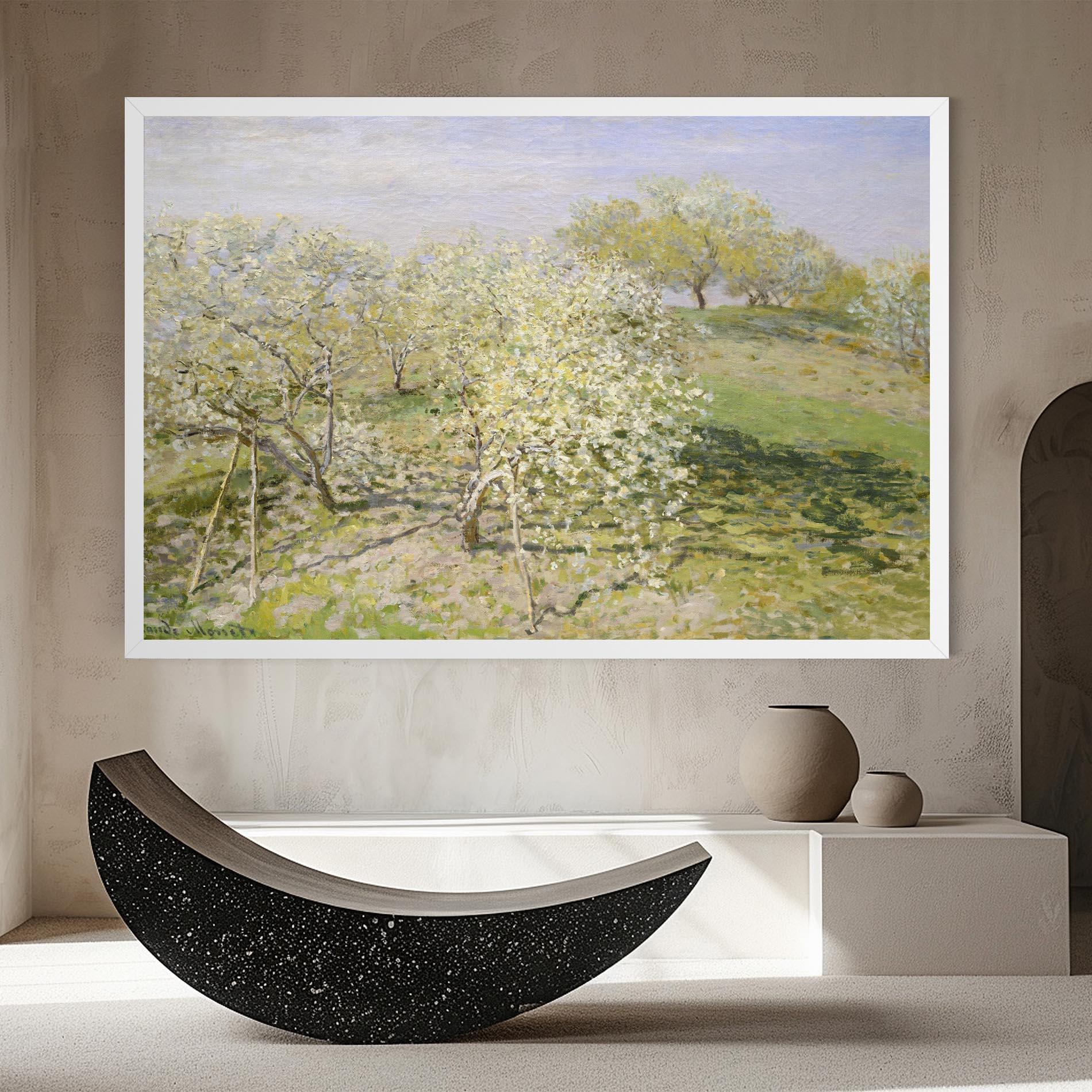 Tablou Canvas Fruit Trees In Bloom mockup 8