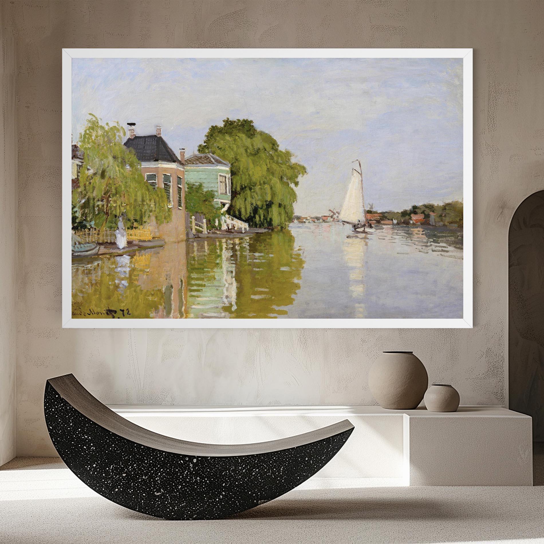 Tablou Canvas Houses On The Achterzaan mockup 8