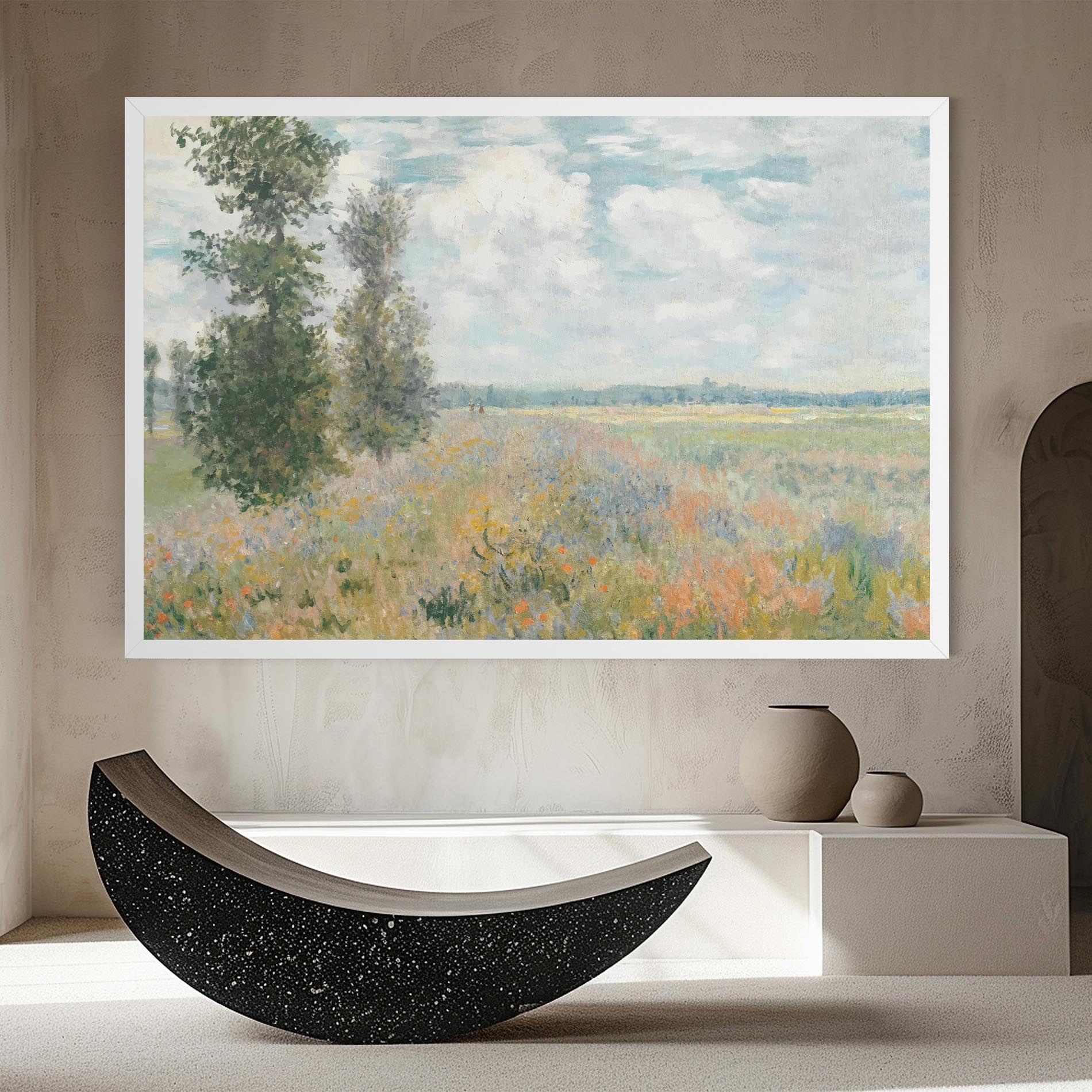 Monet's Landscape Background mockup 8