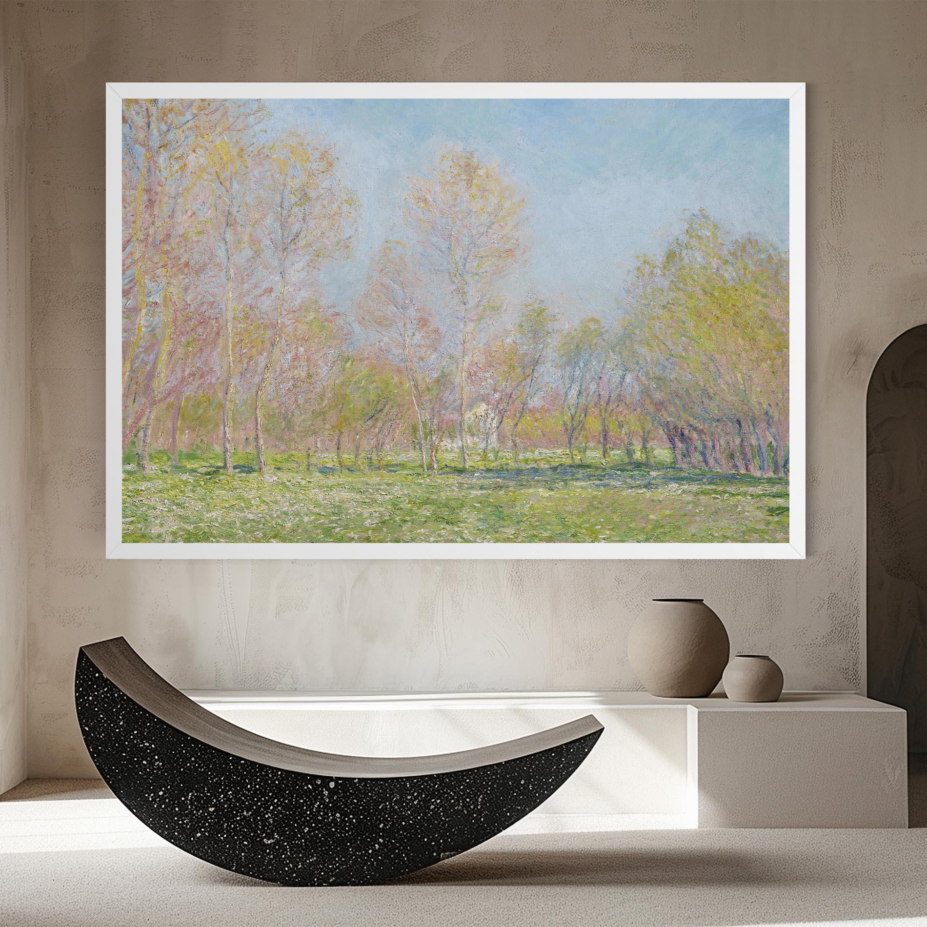Tablou Canvas Spring In Giverny mockup 8