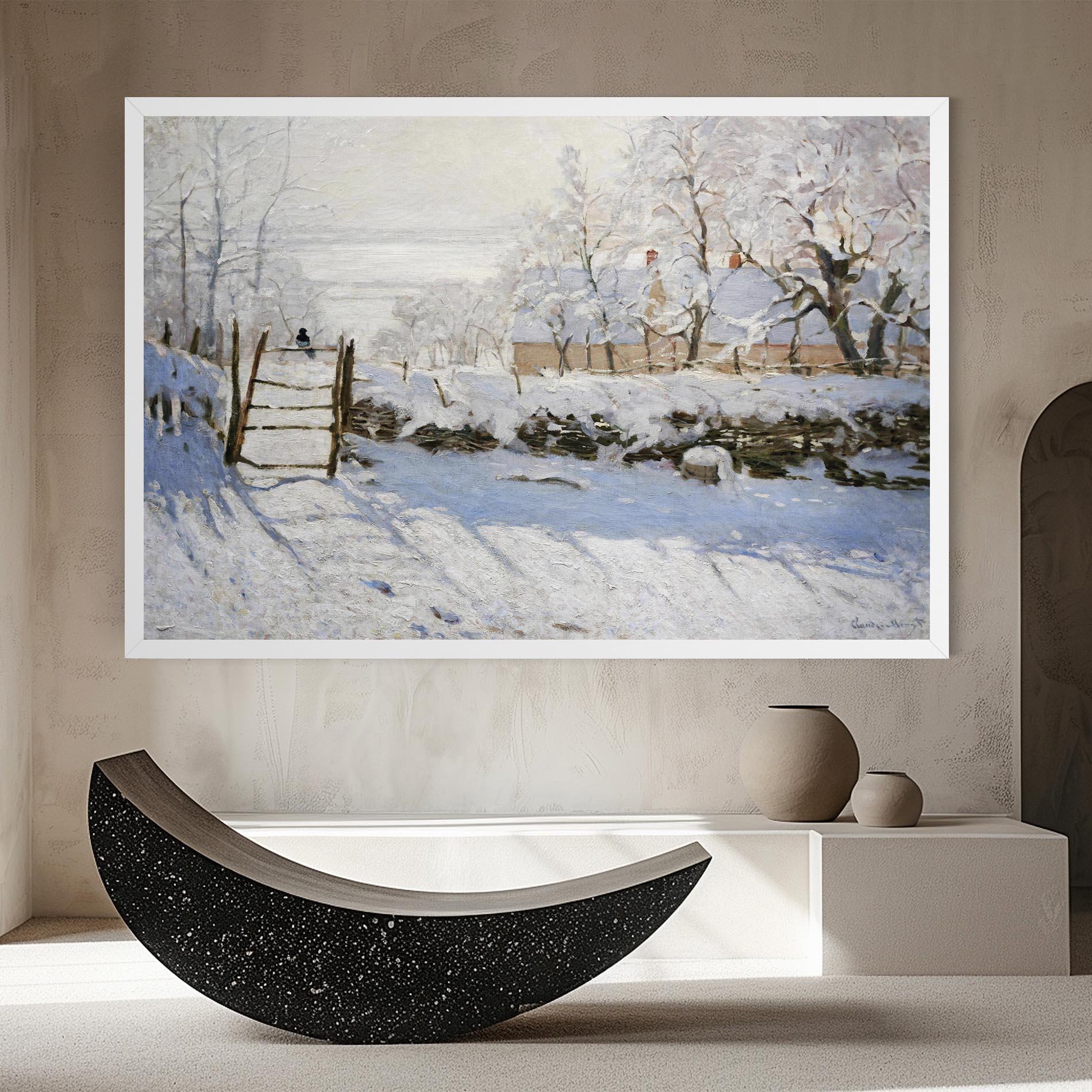 Tablou Canvas The Magpie mockup 8