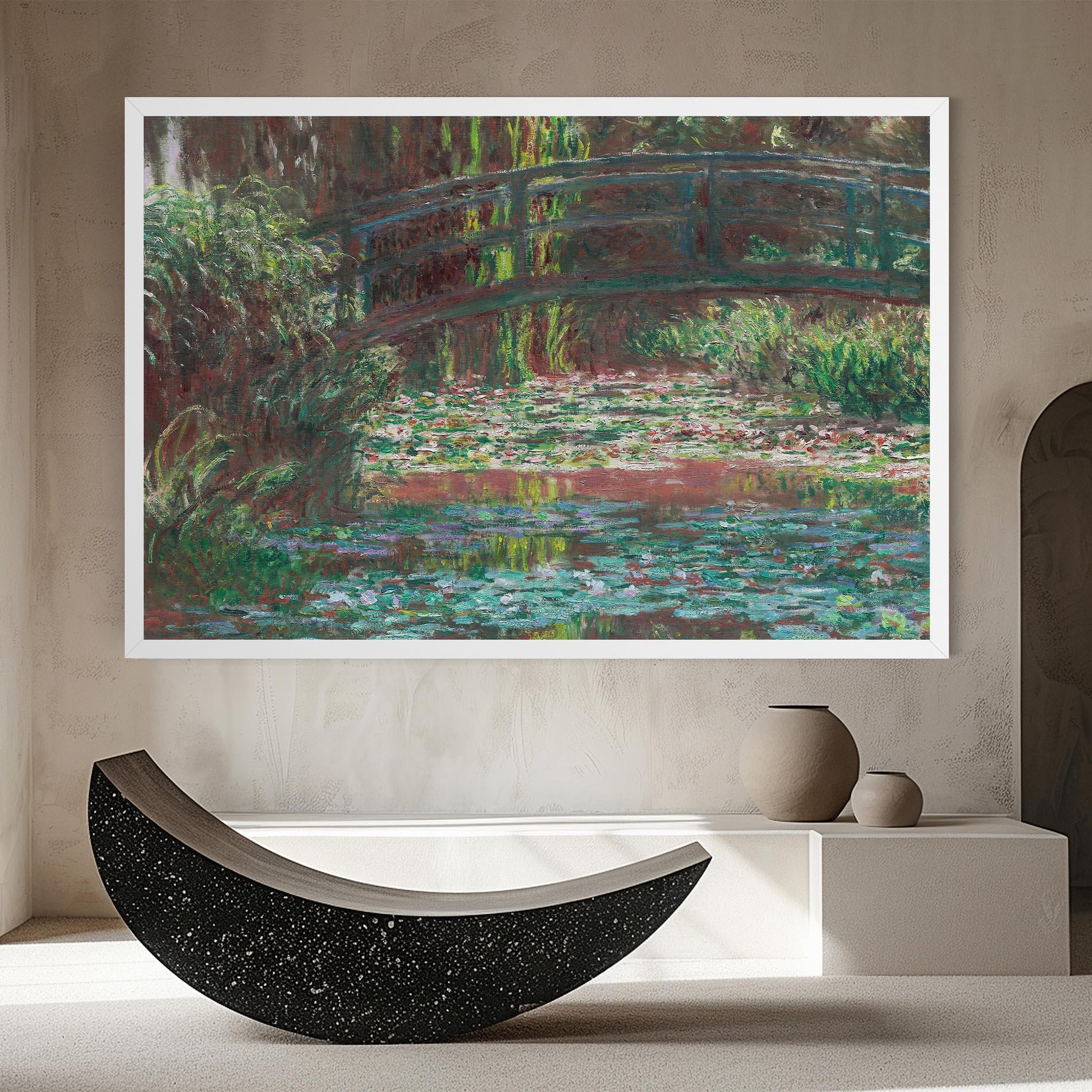 Tablou Canvas Water Lily Pond mockup 8