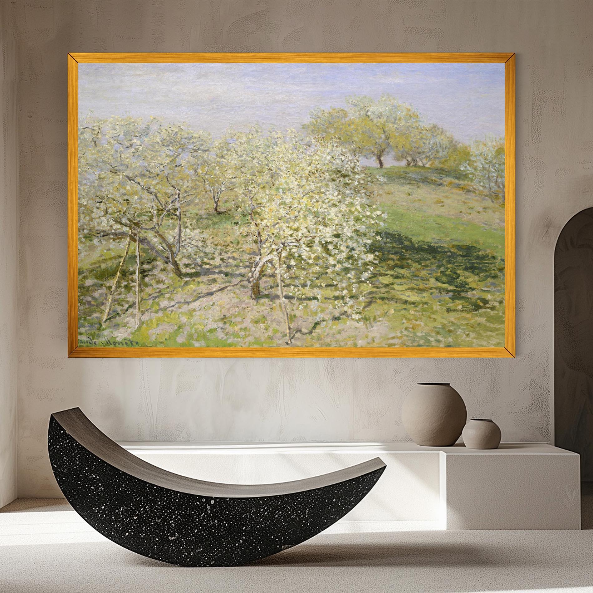 Tablou Canvas Fruit Trees In Bloom mockup 8