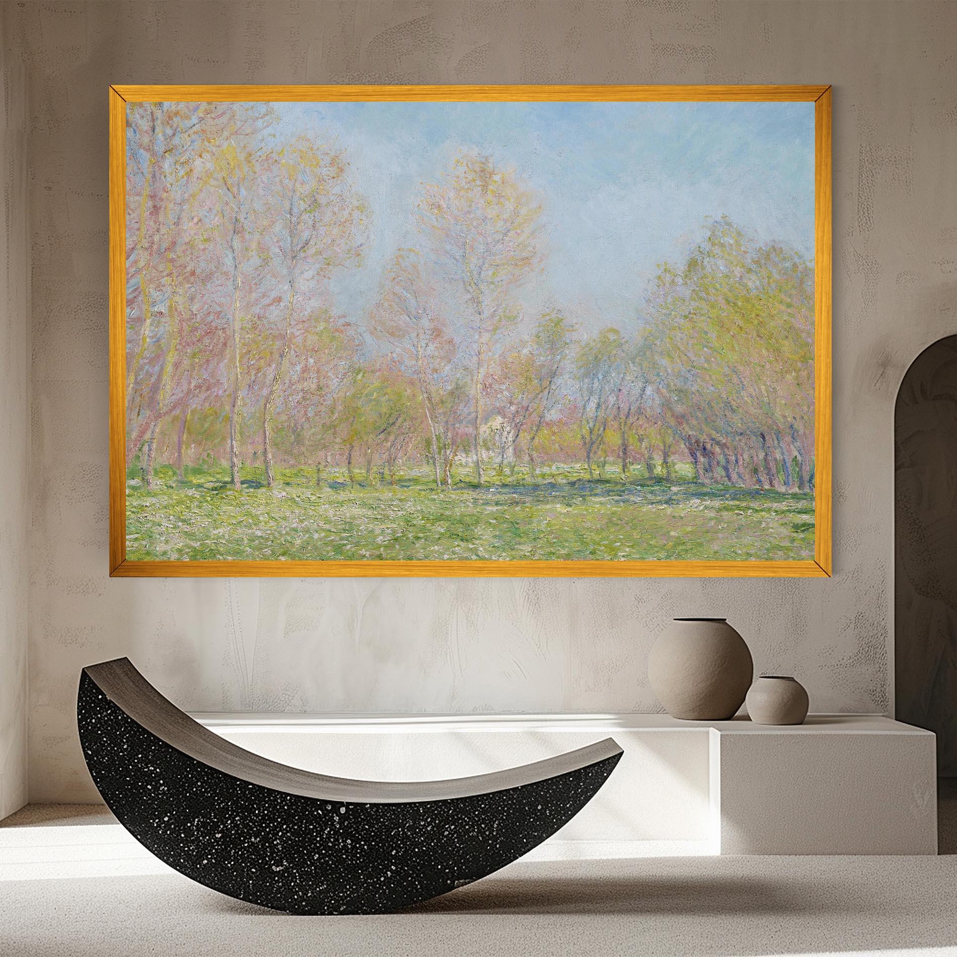 Tablou Canvas Spring In Giverny mockup 8