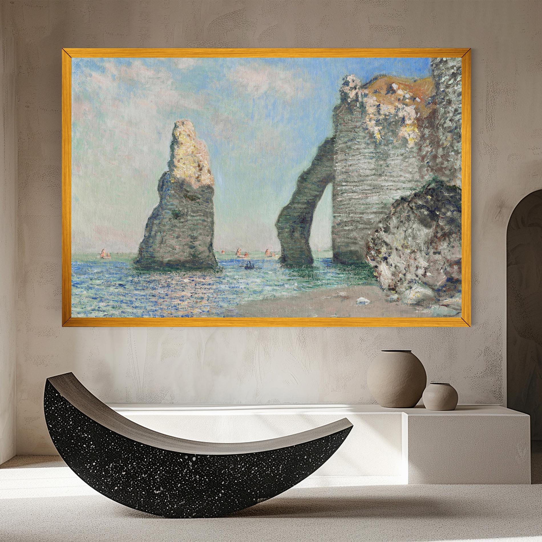 Tablou Canvas The Cliffs At Etretat mockup 8
