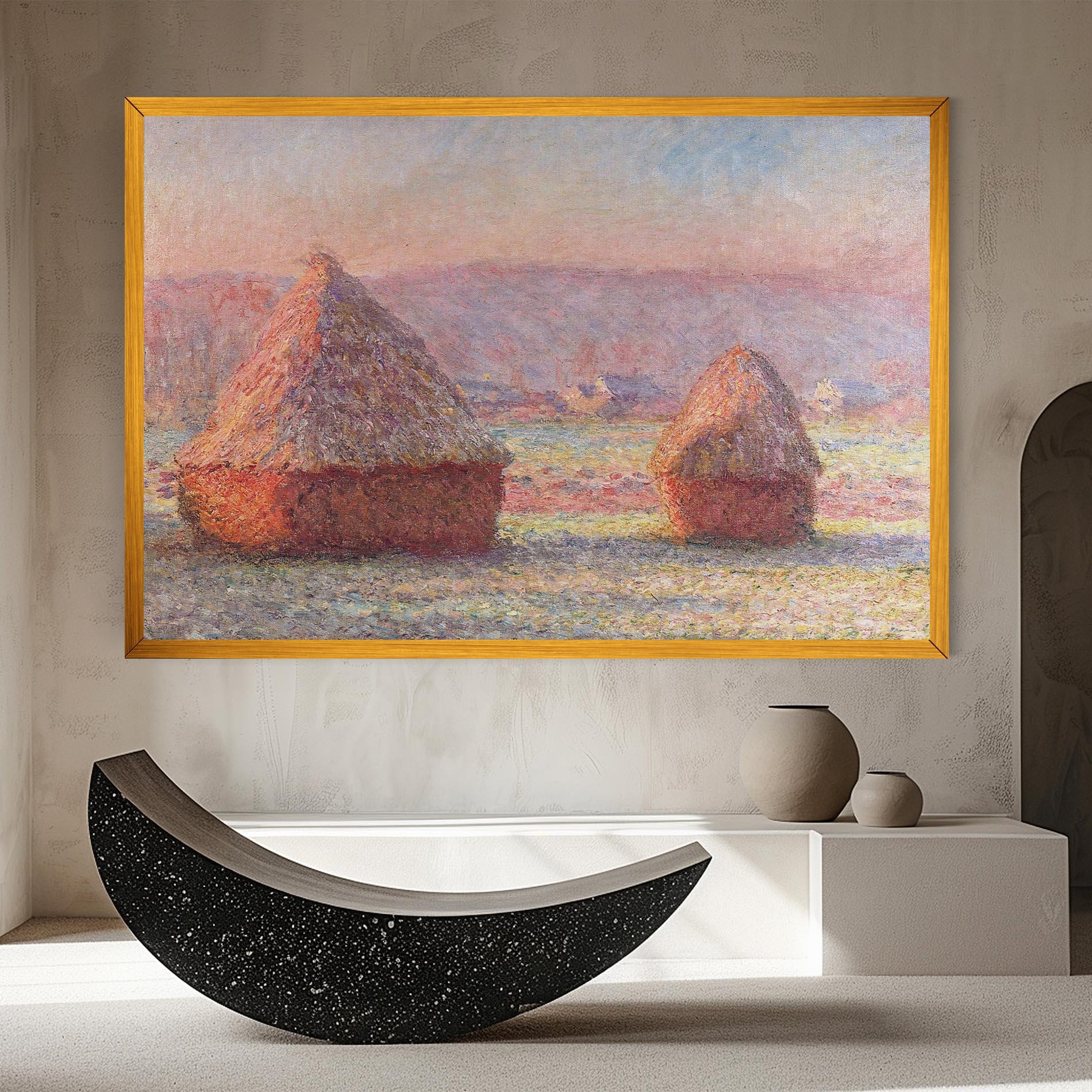 Tablou Canvas White Frost mockup 8