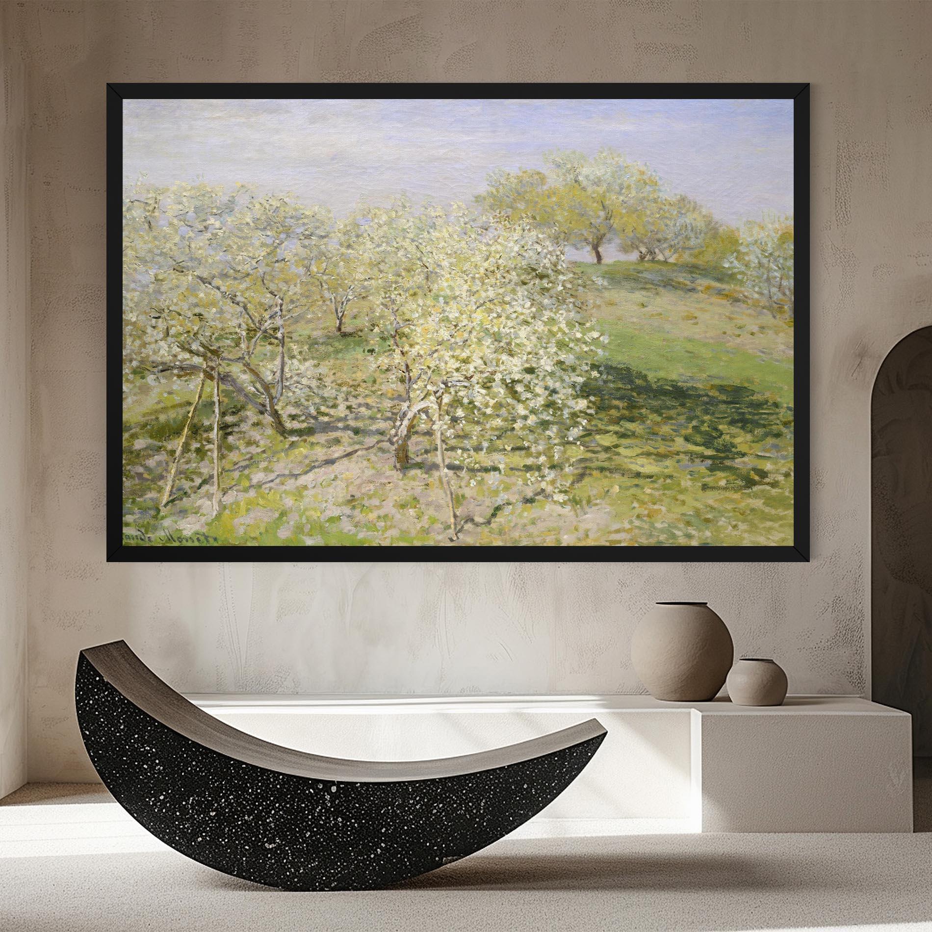 Tablou Canvas Fruit Trees In Bloom mockup 8