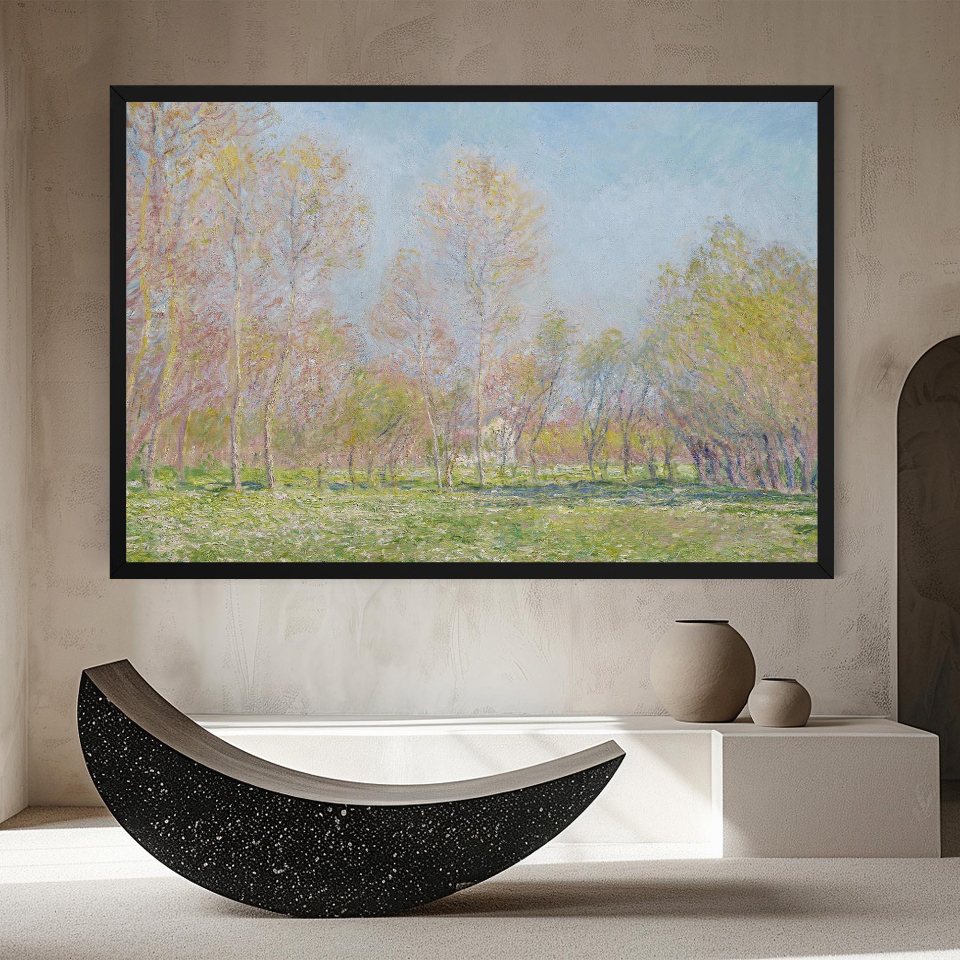 Tablou Canvas Spring In Giverny mockup 8