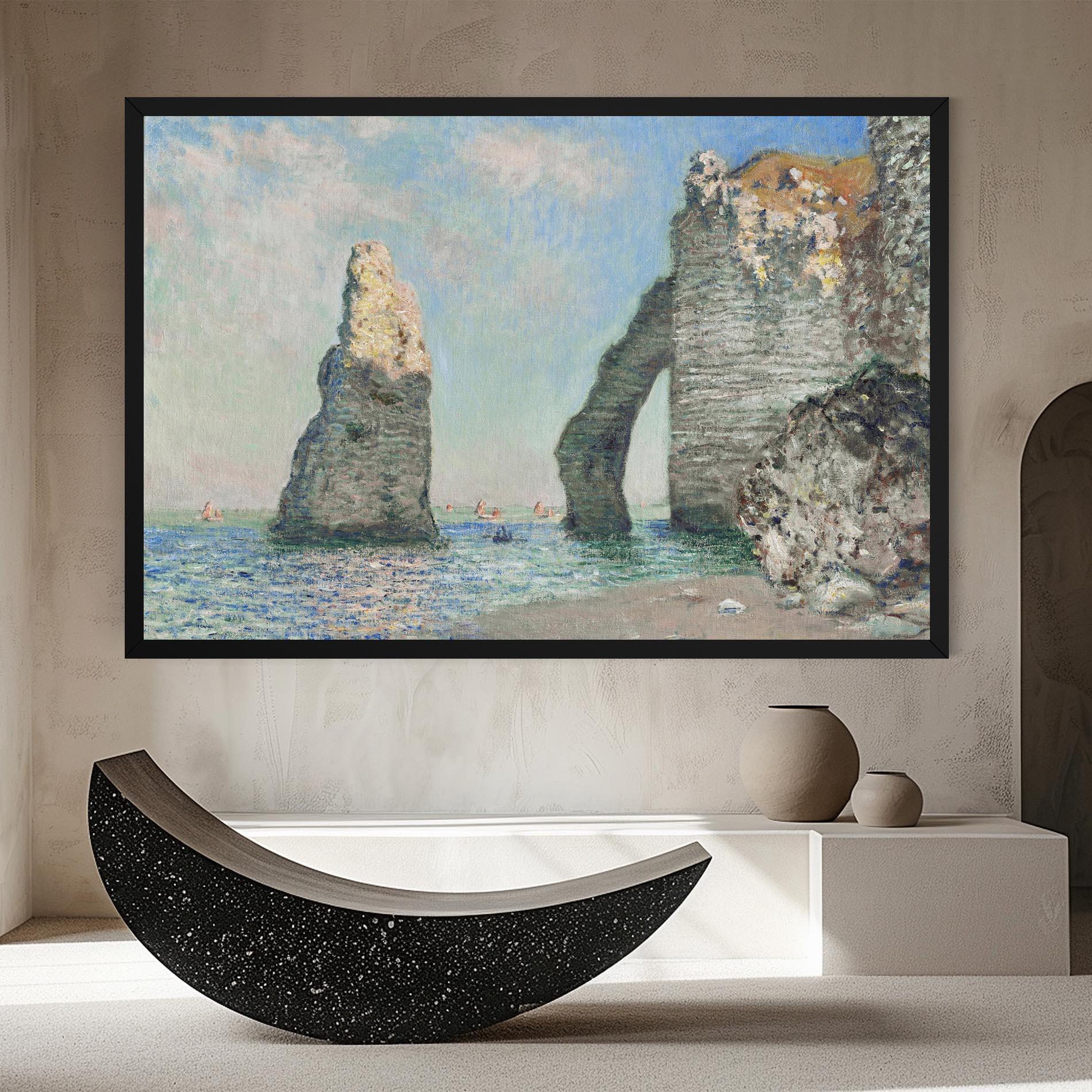 Tablou Canvas The Cliffs At Etretat mockup 8