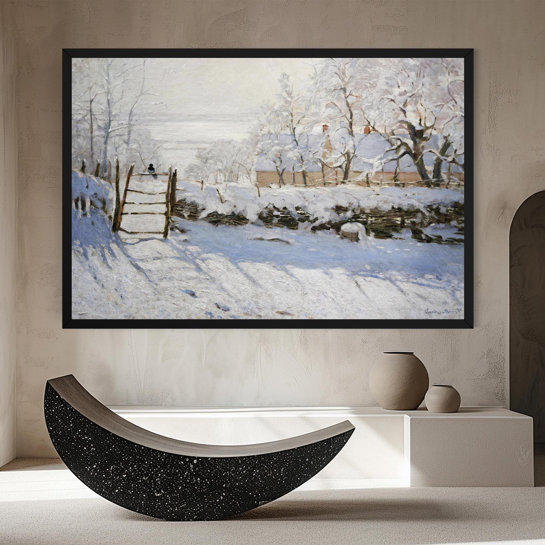 Tablou Canvas The Magpie mockup 8