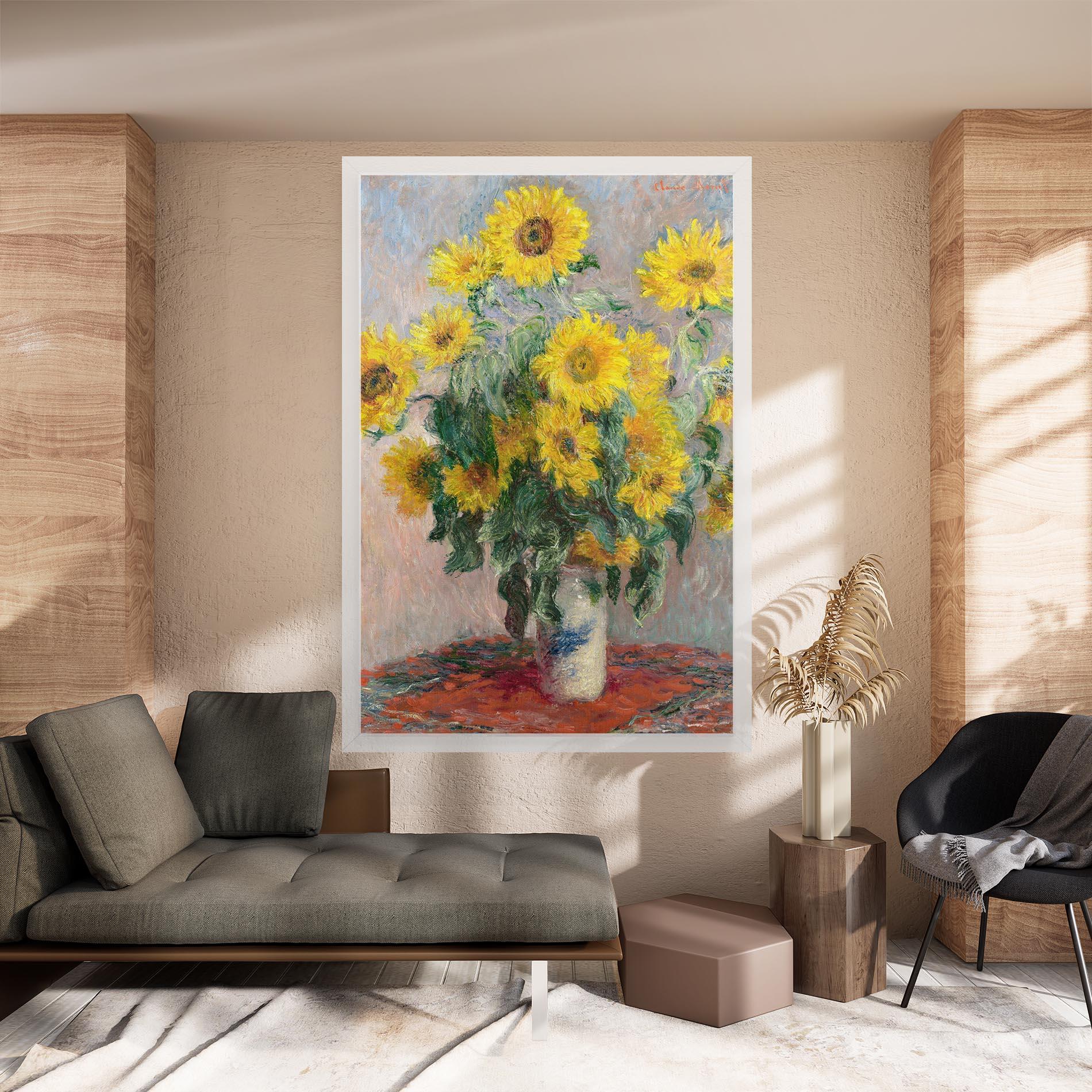 Tablou Canvas Bouquet Of Sunflowers 1881 mockup 8