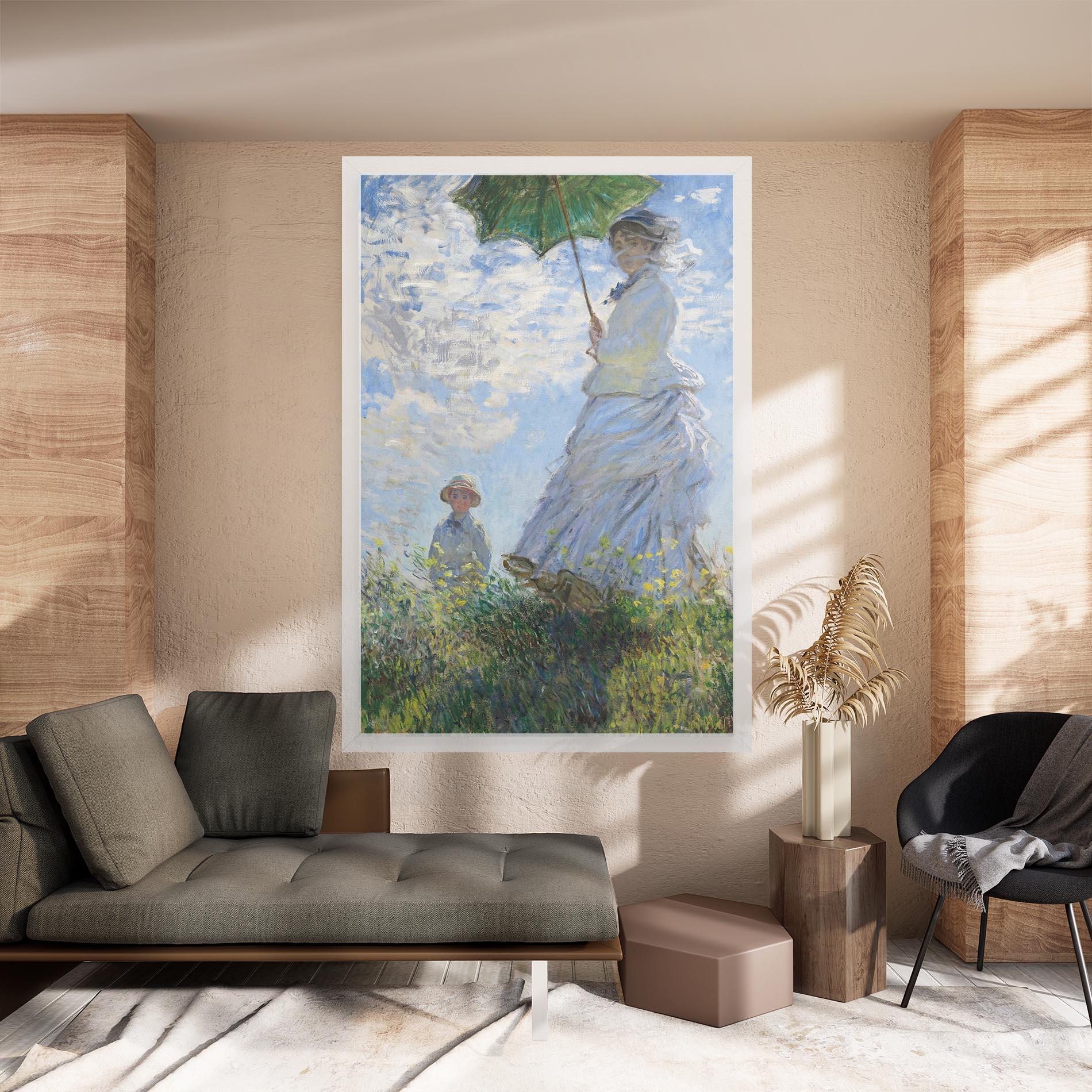 Tablou Canvas Parasol Painting mockup 8