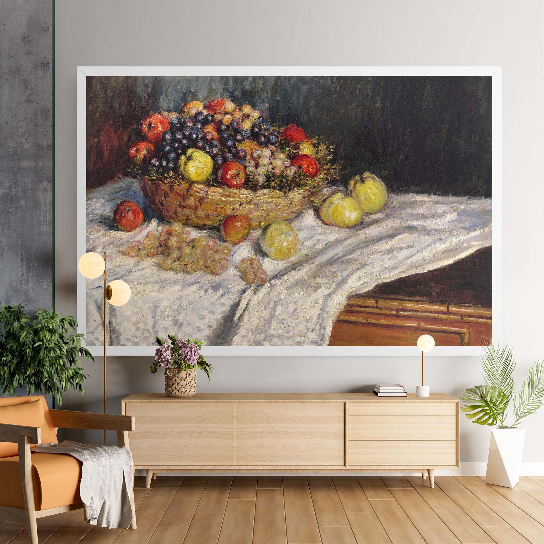 Tablou Canvas Apples And Grapes mockup 9