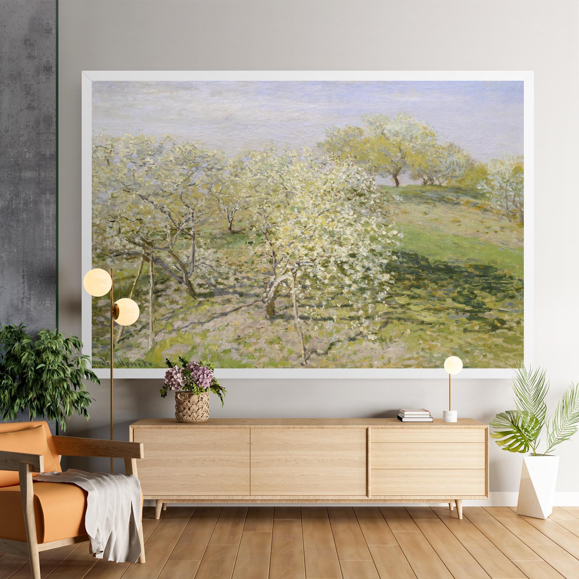 Tablou Canvas Fruit Trees In Bloom mockup 9