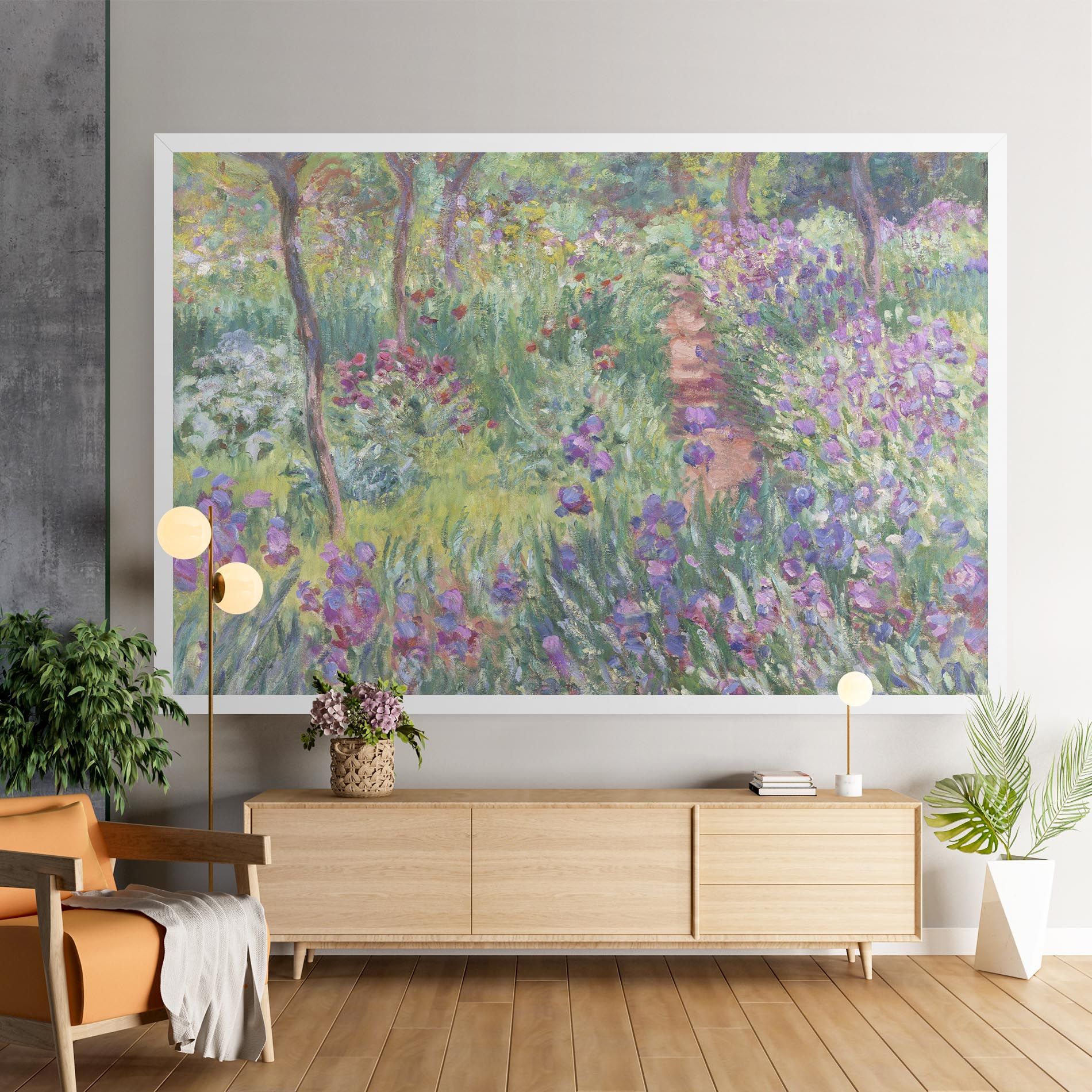 Garden In Giverny Monet mockup 9