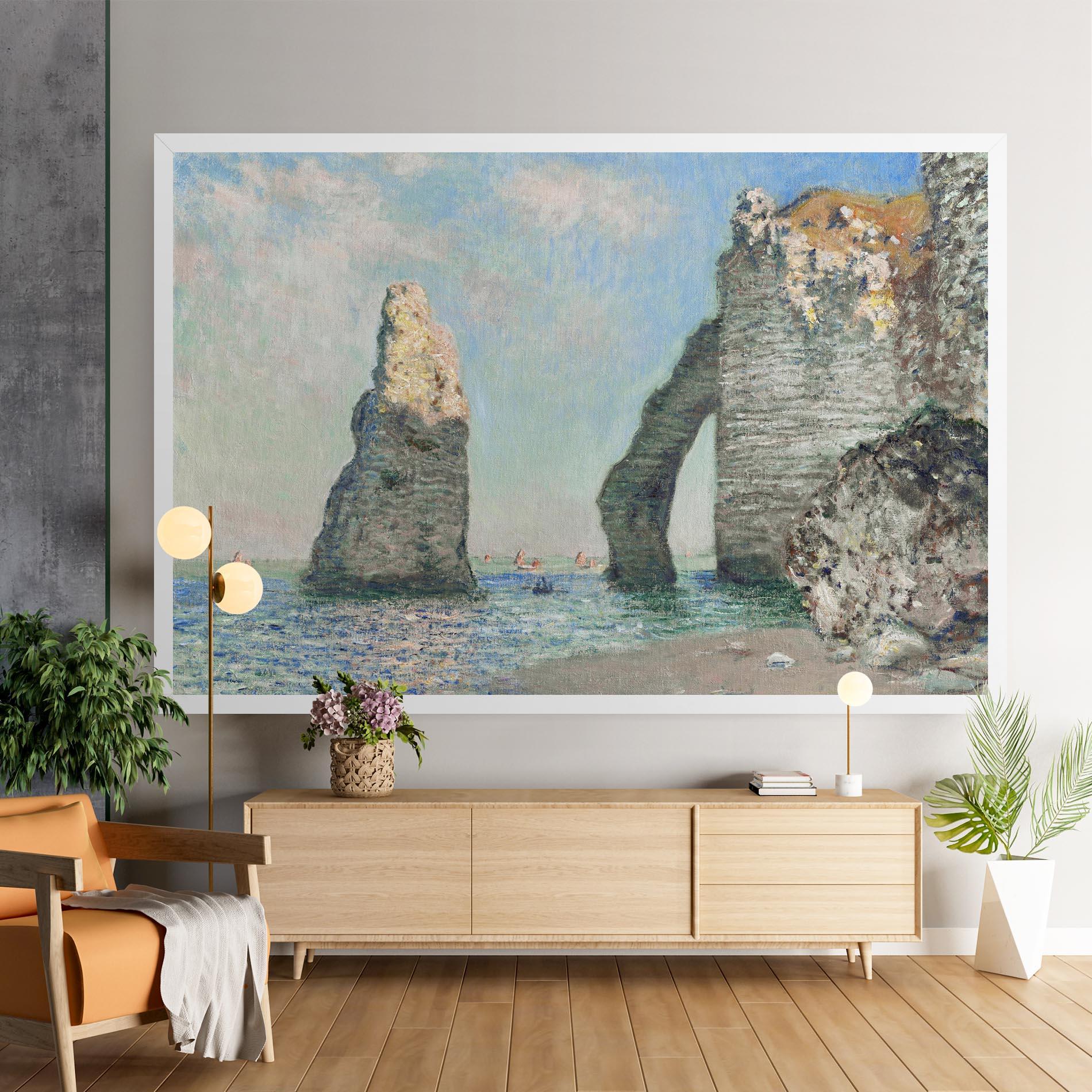 Tablou Canvas The Cliffs At Etretat mockup 9