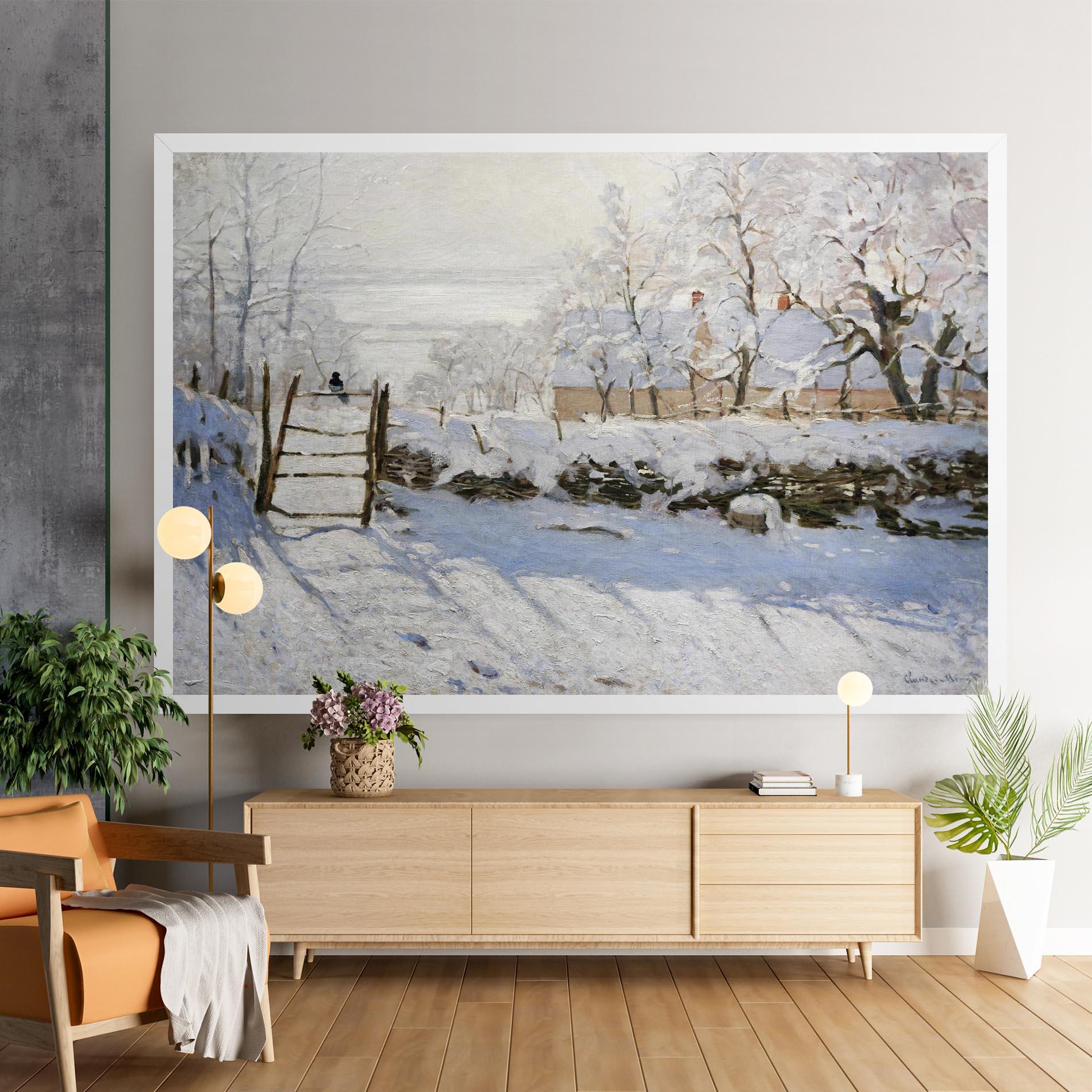 Tablou Canvas The Magpie mockup 9