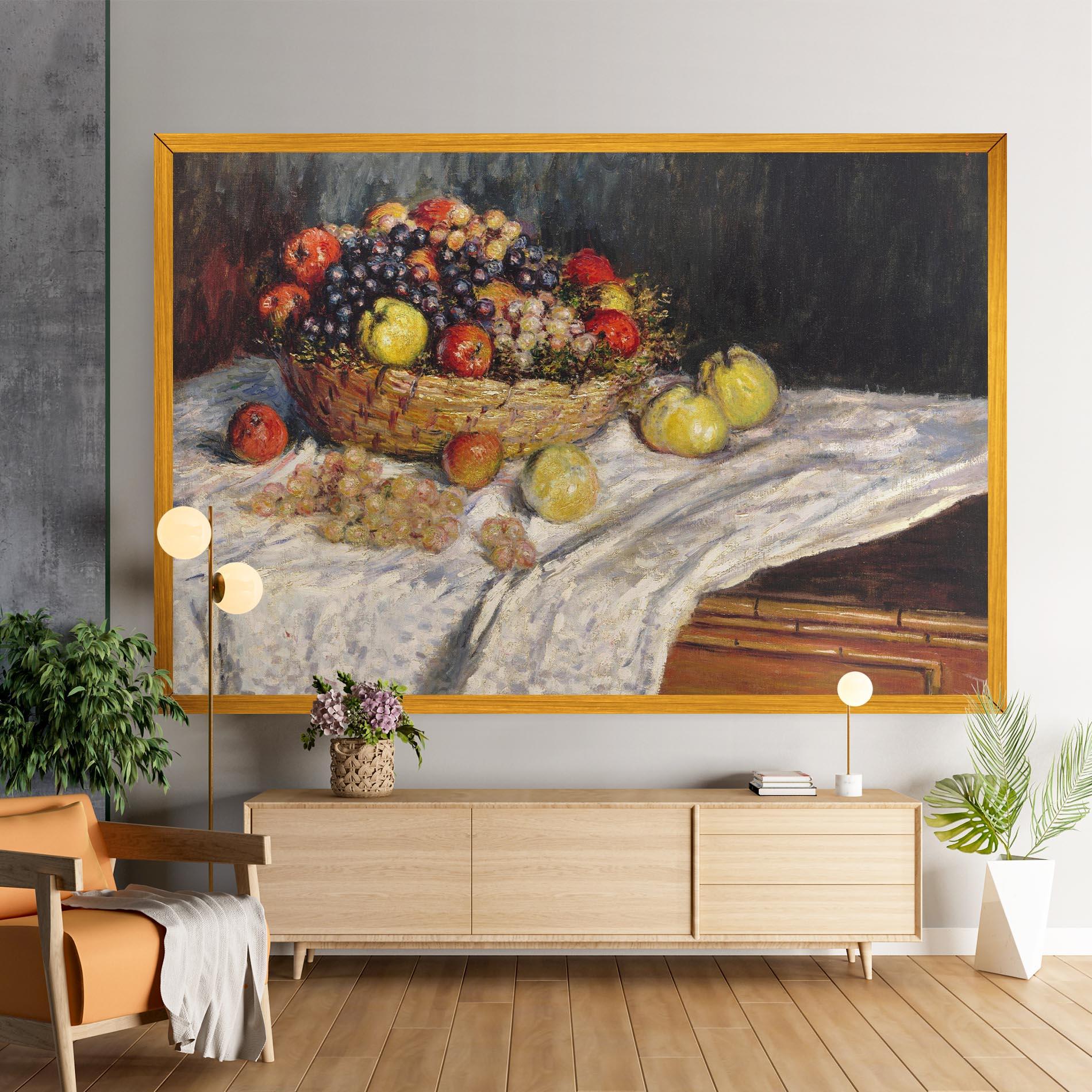 Tablou Canvas Apples And Grapes mockup 9