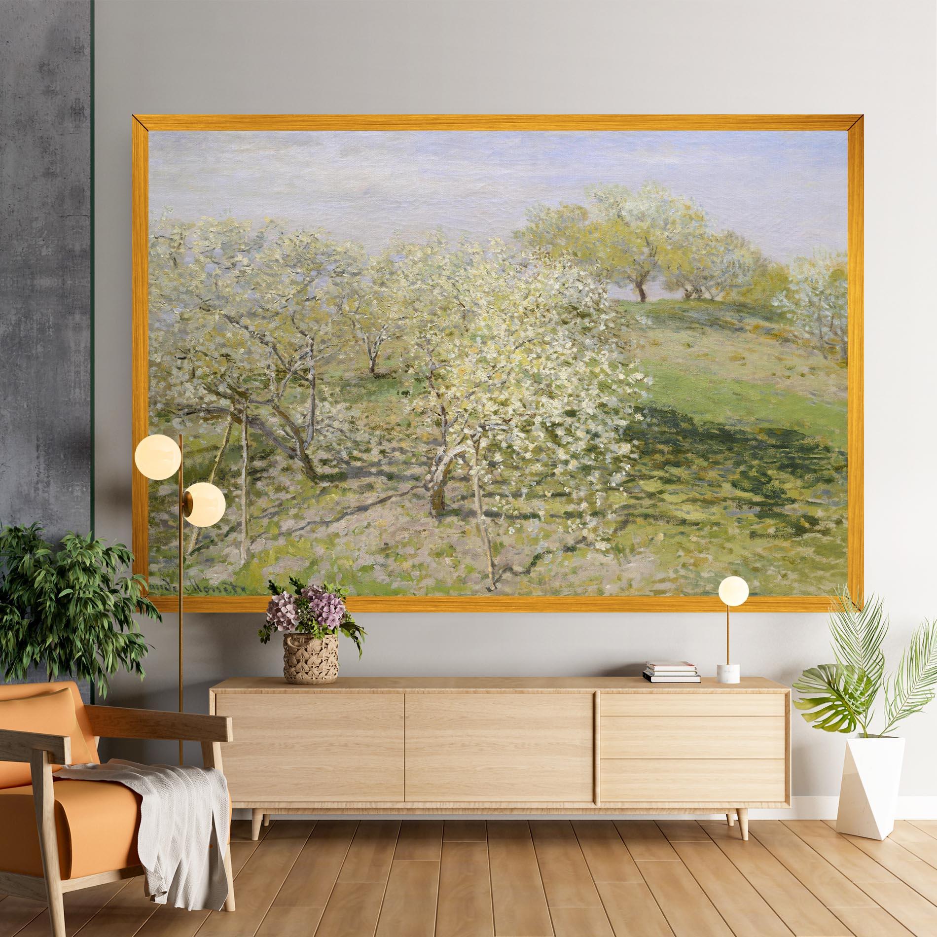 Tablou Canvas Fruit Trees In Bloom mockup 9