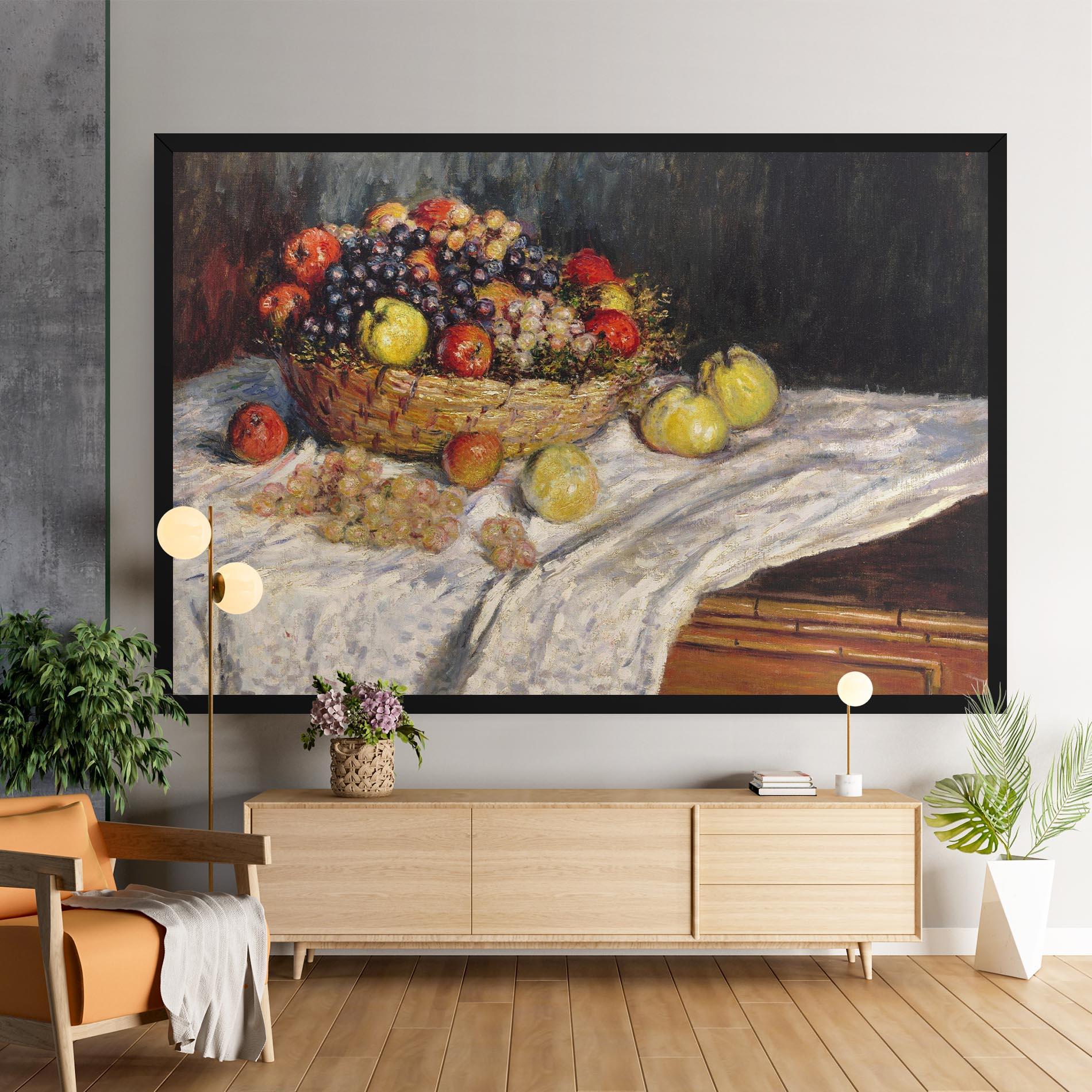 Tablou Canvas Apples And Grapes mockup 9