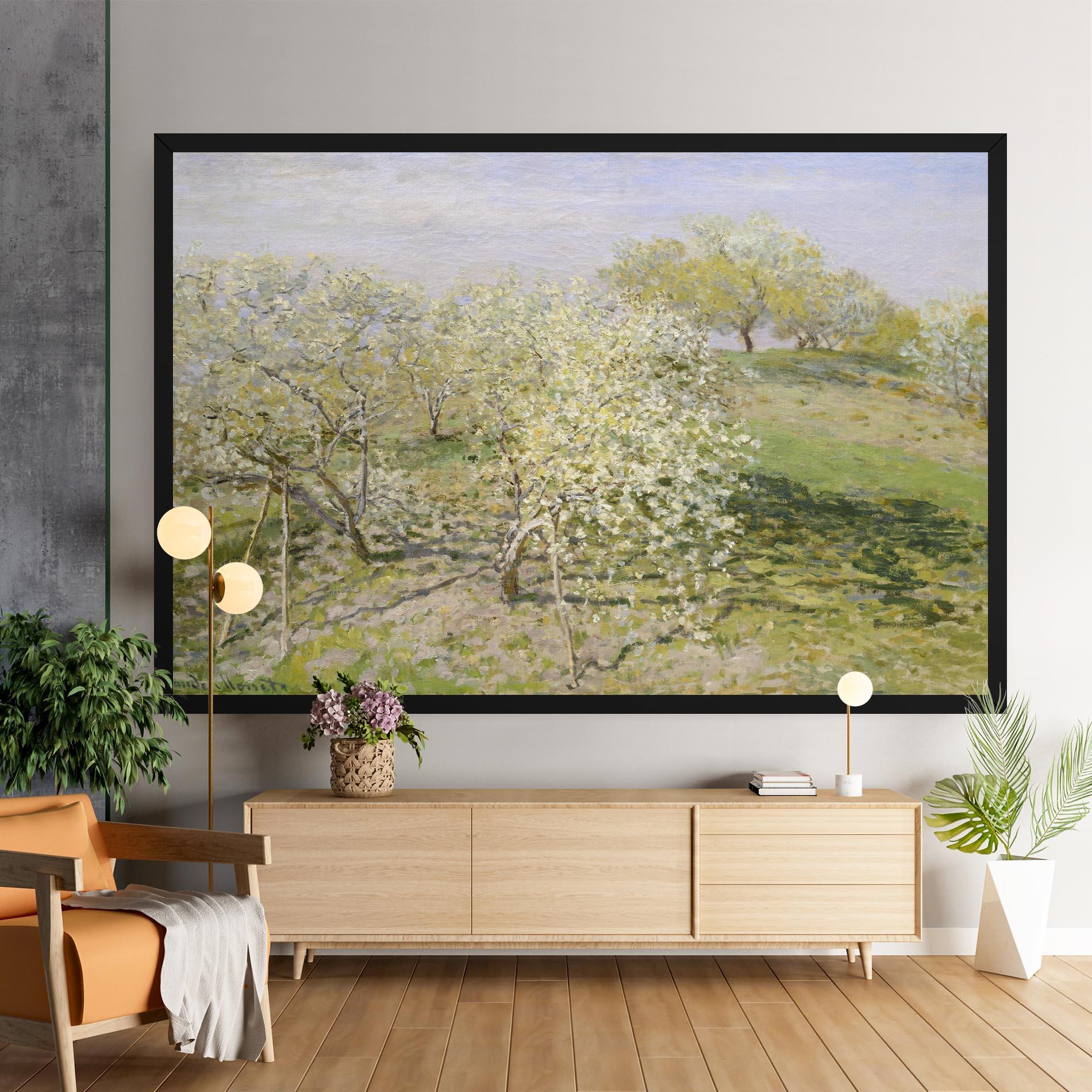Tablou Canvas Fruit Trees In Bloom mockup 9