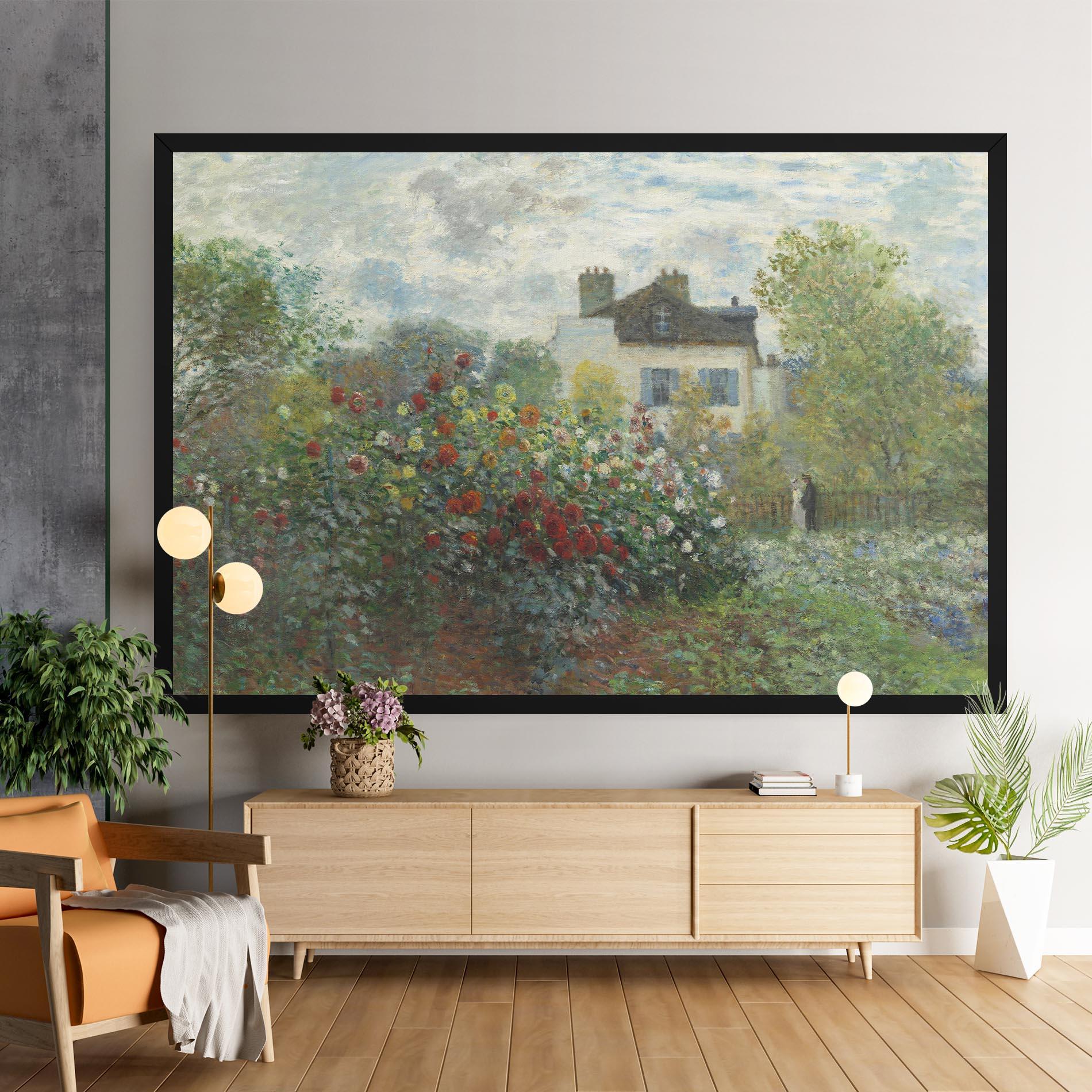 Tablou Canvas Garden In Argenteuilt mockup 9