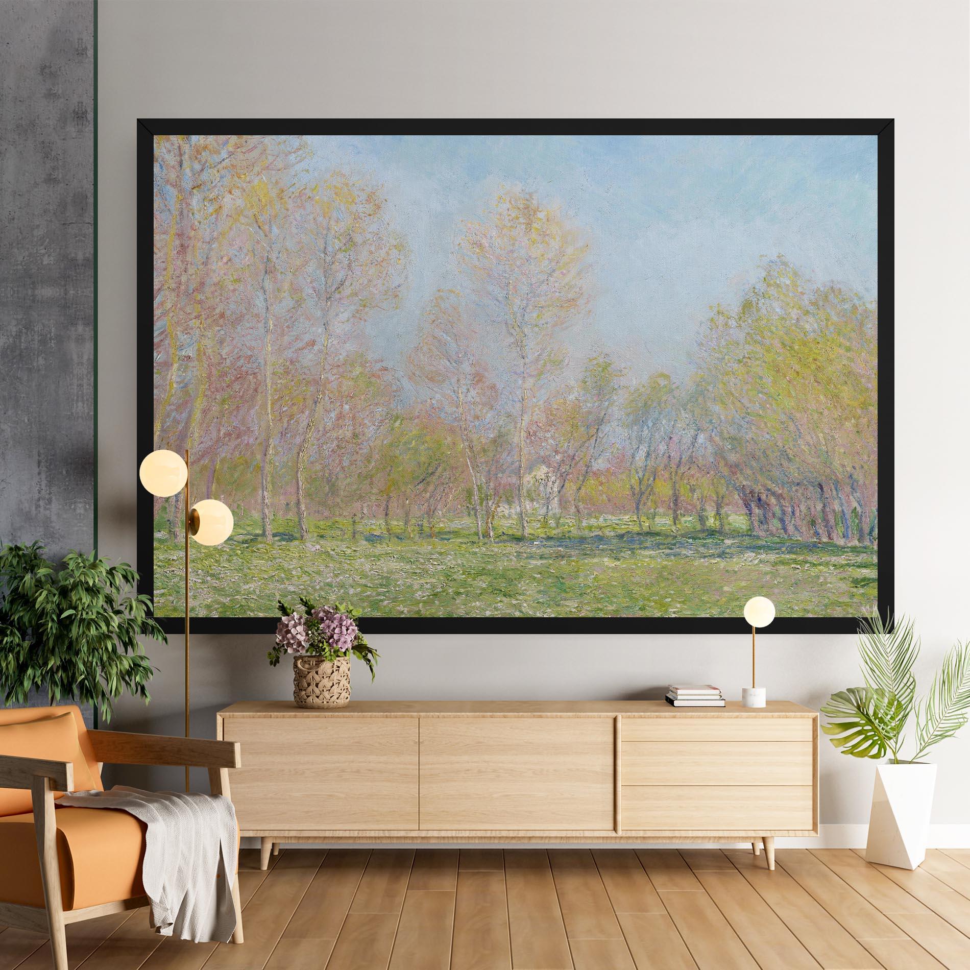 Tablou Canvas Spring In Giverny mockup 9