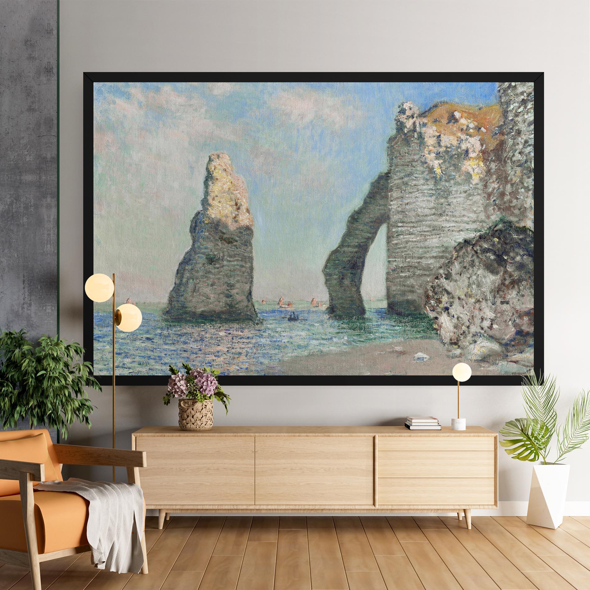 Tablou Canvas The Cliffs At Etretat mockup 9