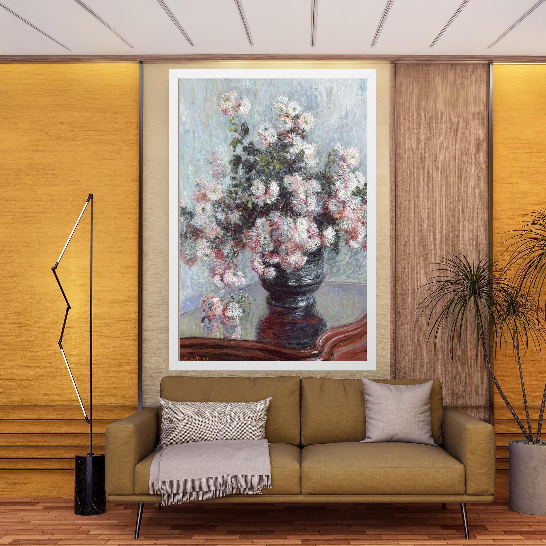 Chrysanthemums mockup 9