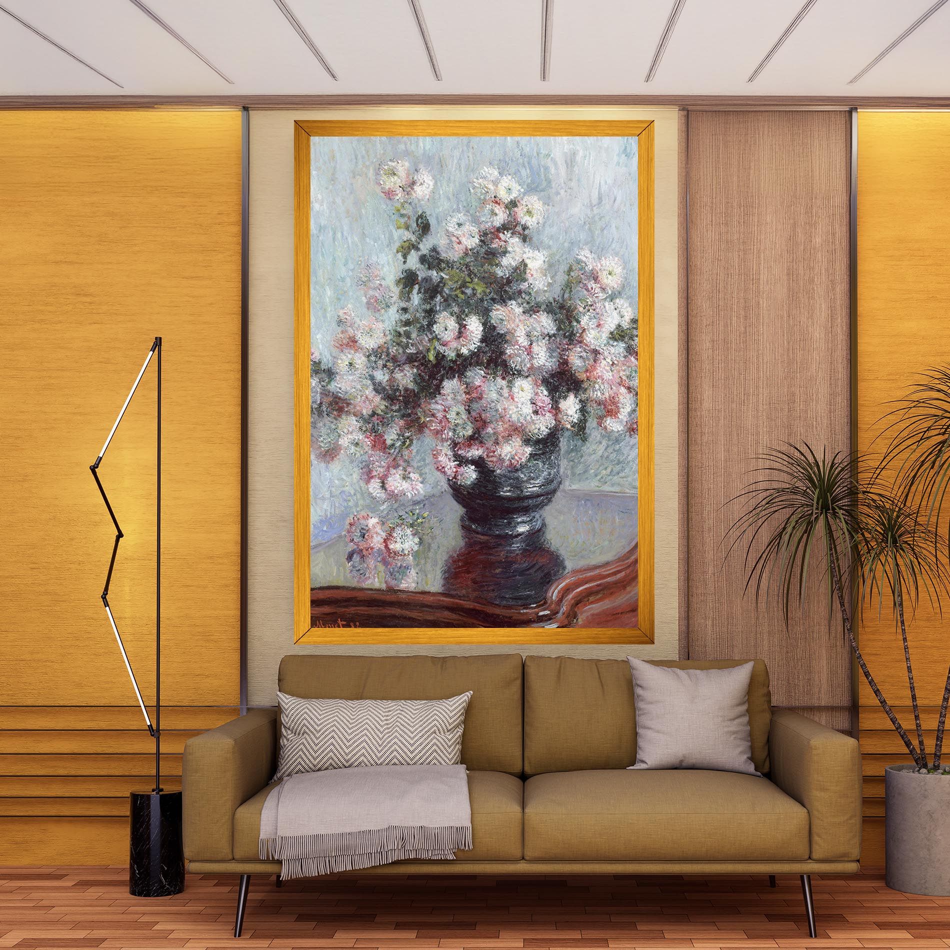 Chrysanthemums mockup 9