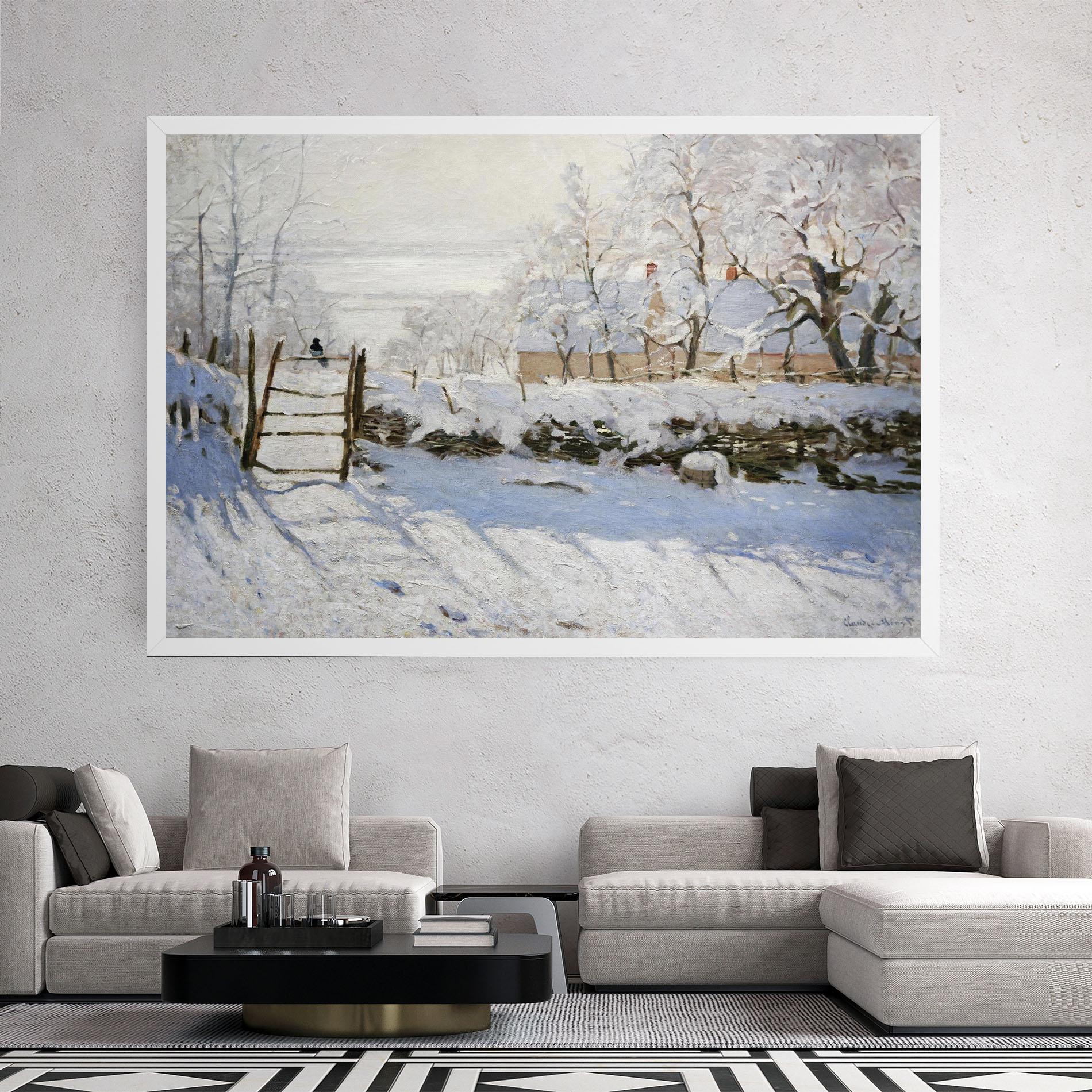 Tablou Canvas The Magpie mockup 2