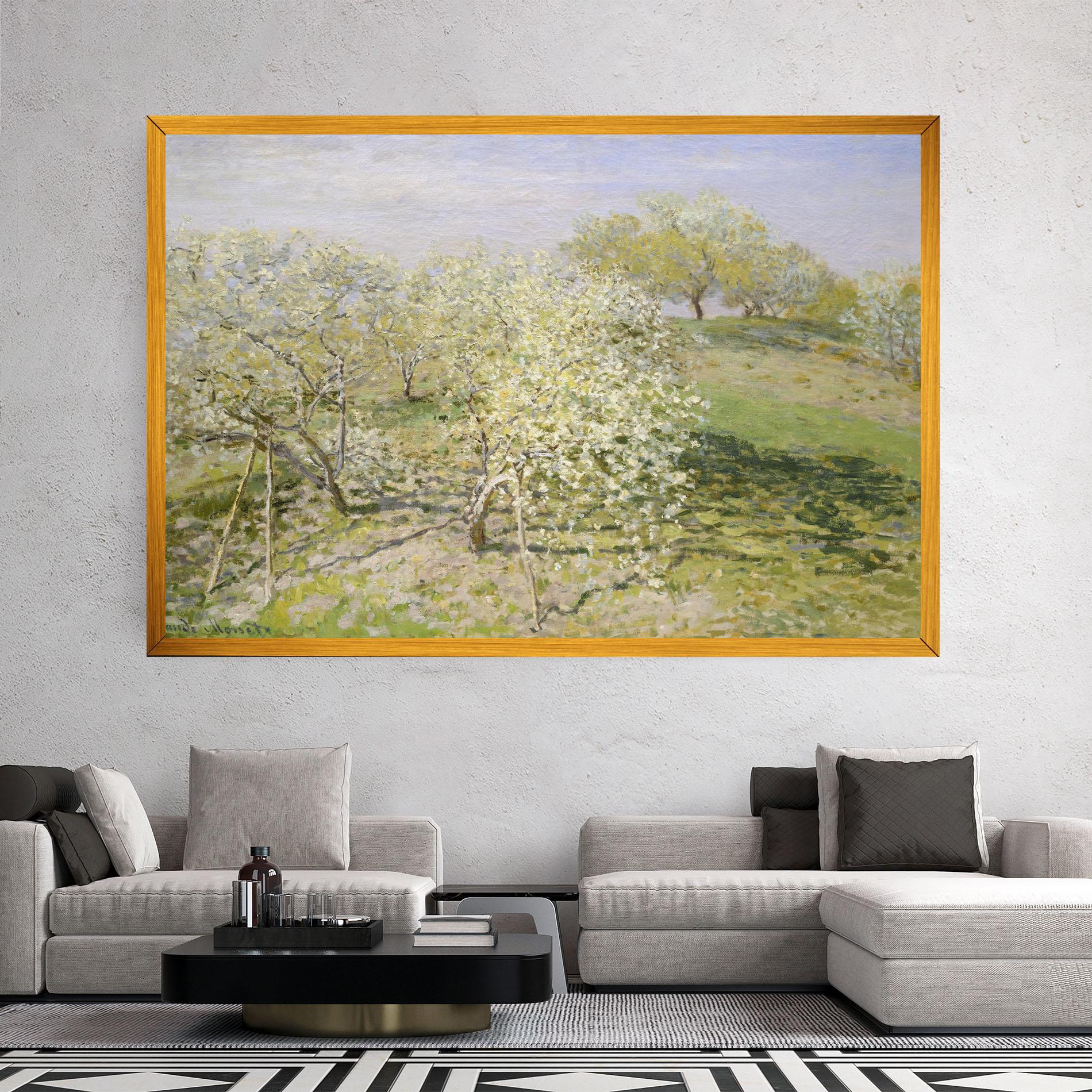 Tablou Canvas Fruit Trees In Bloom mockup 2