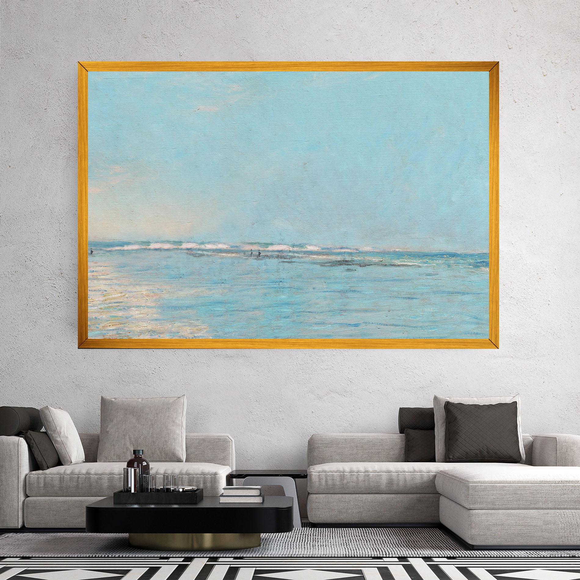 Tablou Canvas Monet's Beach mockup 2