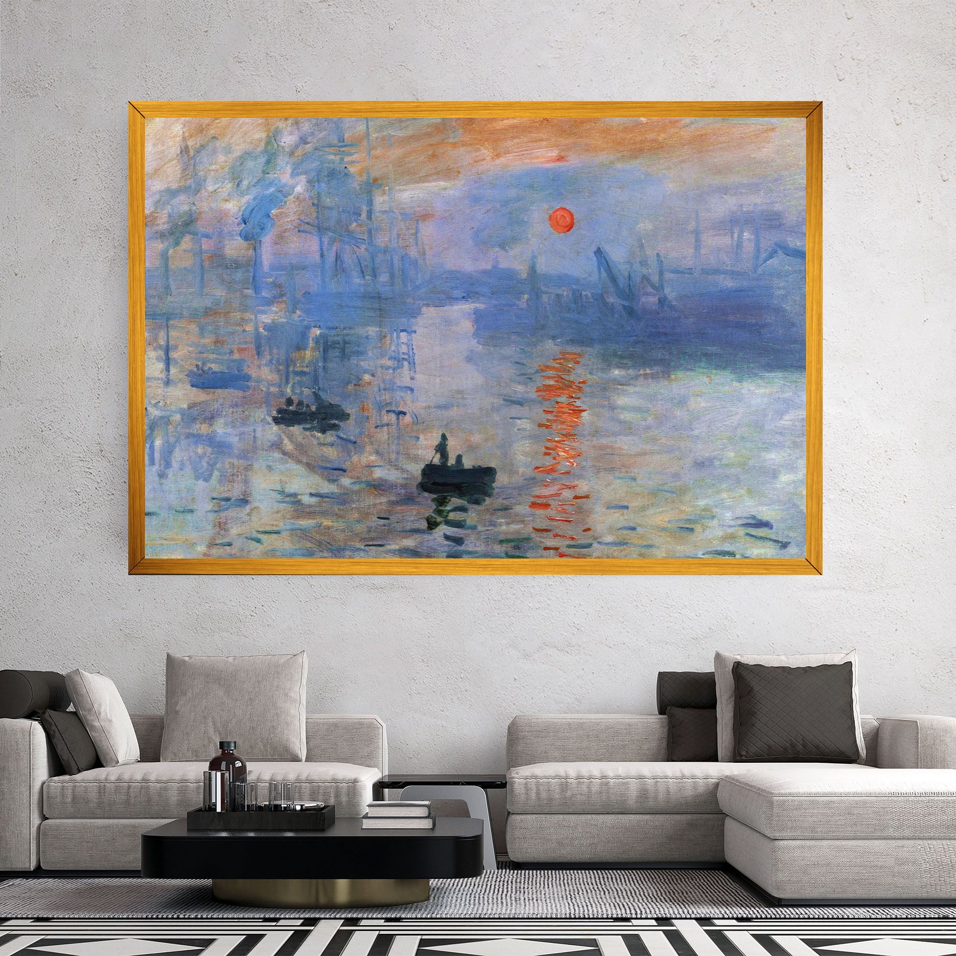 Monet Impressionist mockup 2