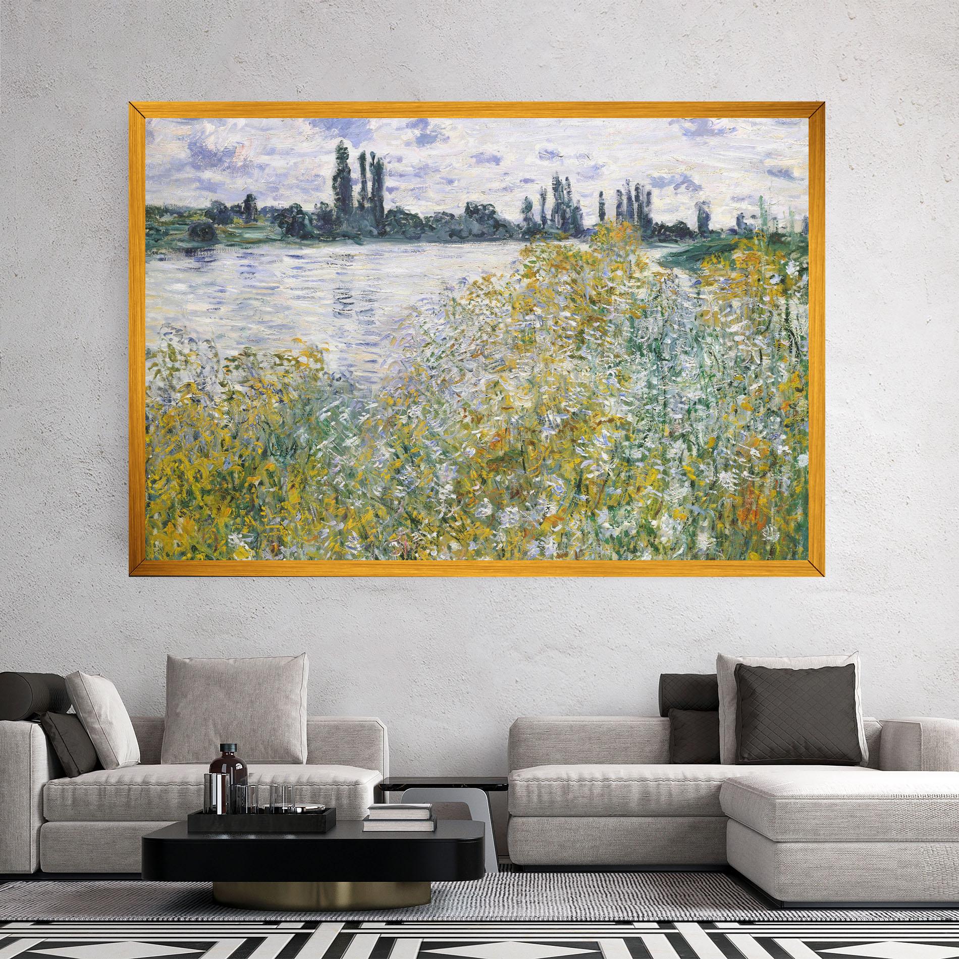 Tablou Canvas Near Vetheuil mockup 2