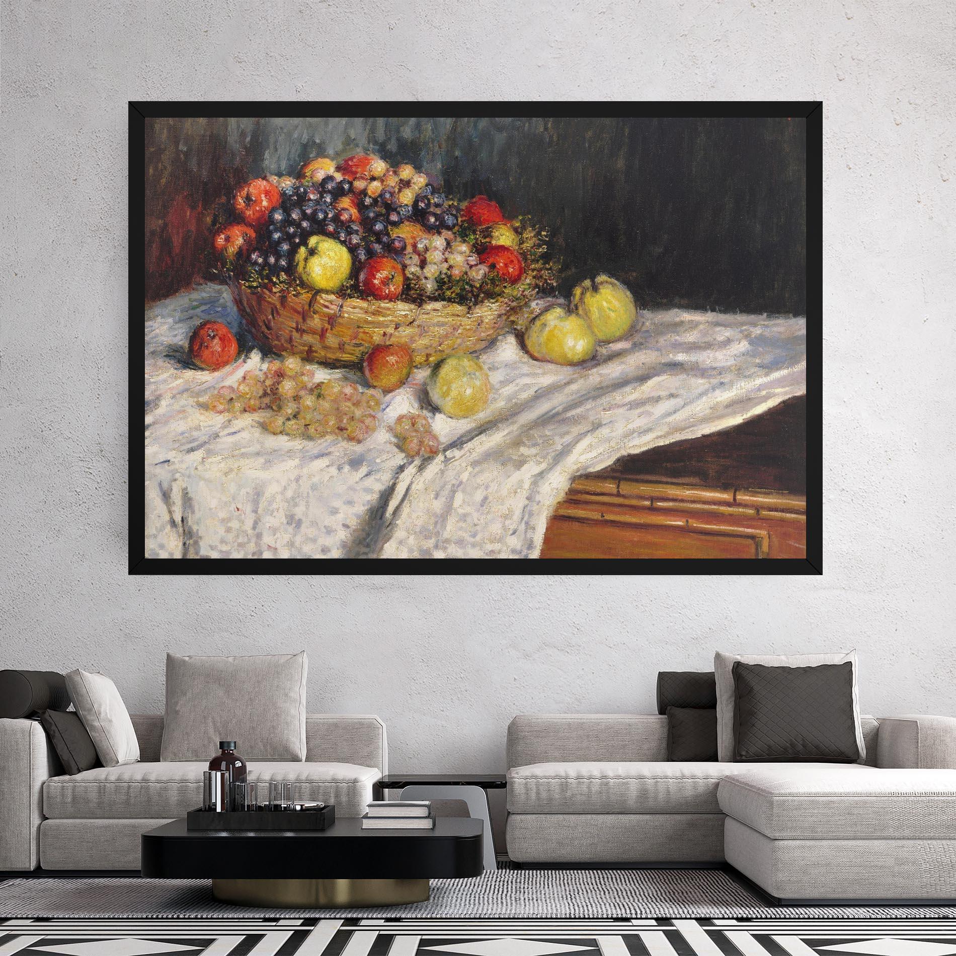 Tablou Canvas Apples And Grapes mockup 2